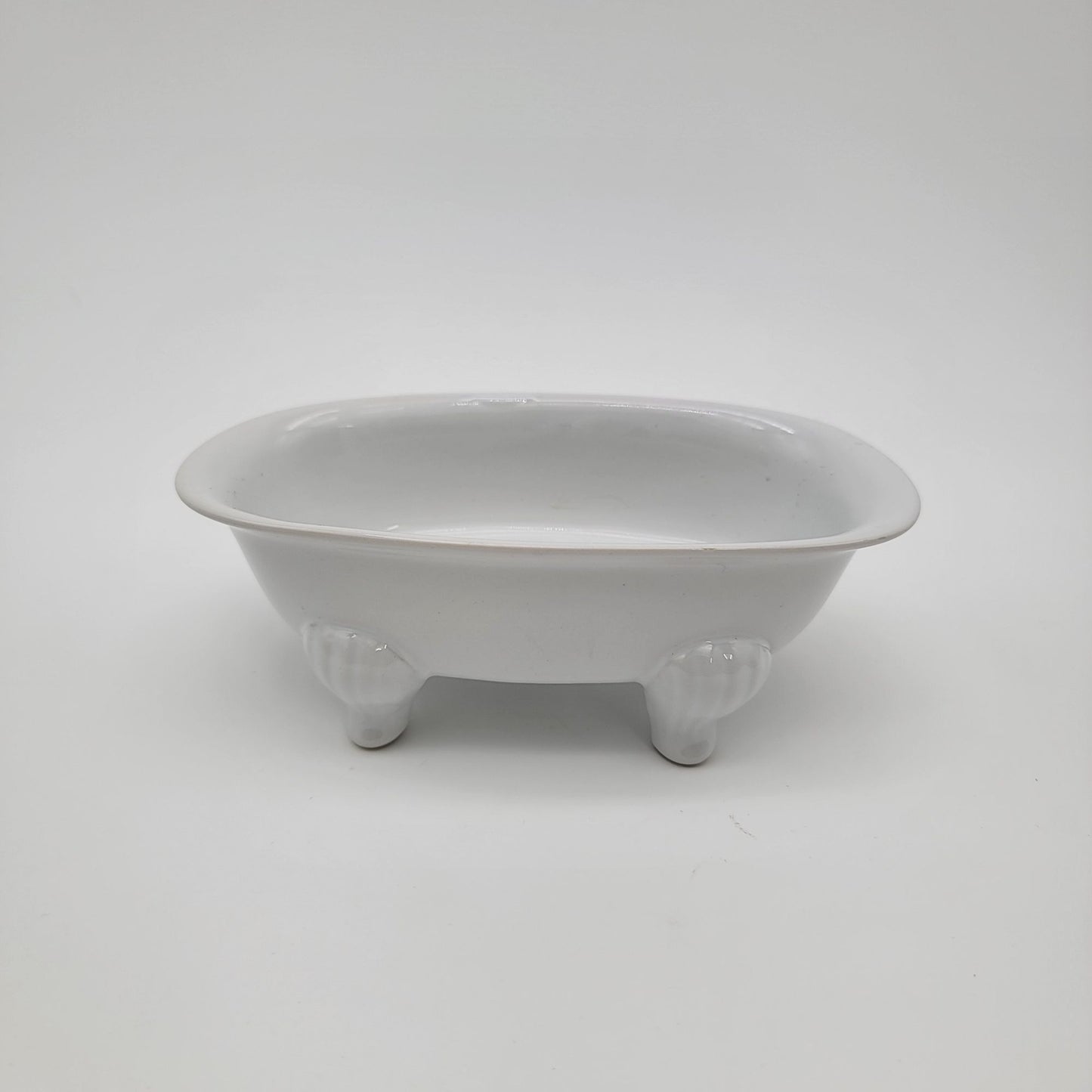 Mini Bathtub Soap Dish By BIA Cordon Bleu White Porcelain