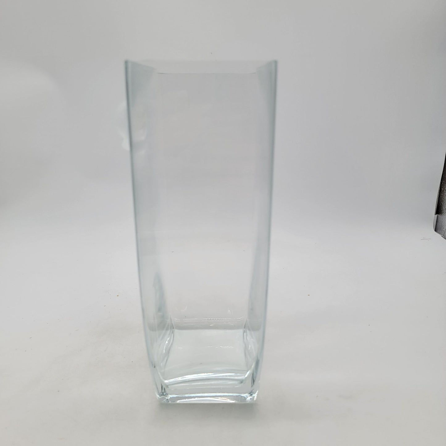Mikasa "Endless Love" Glass Vase With Etched Rose Design