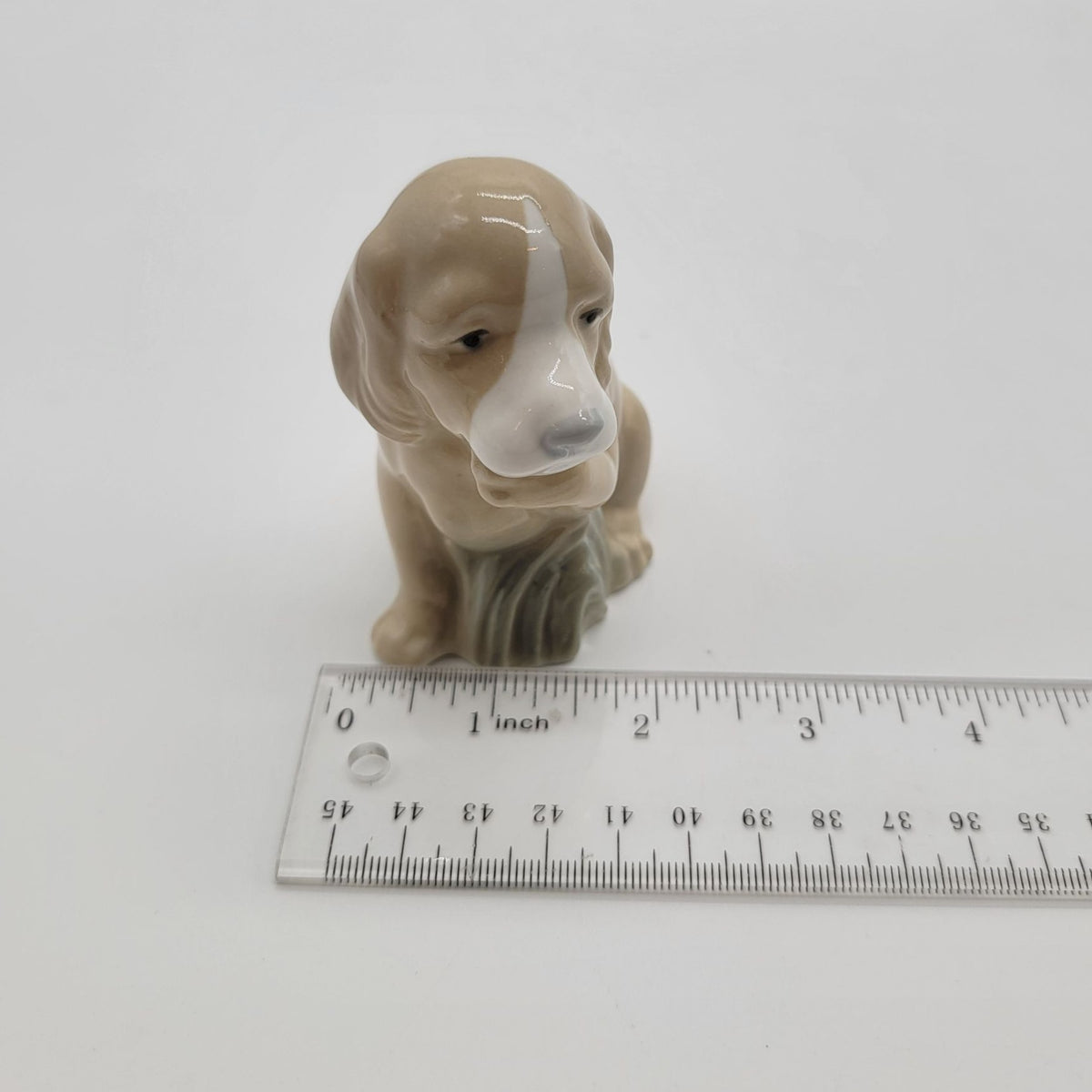 Miguel Requena Porcelain Puppy Dog Figurine