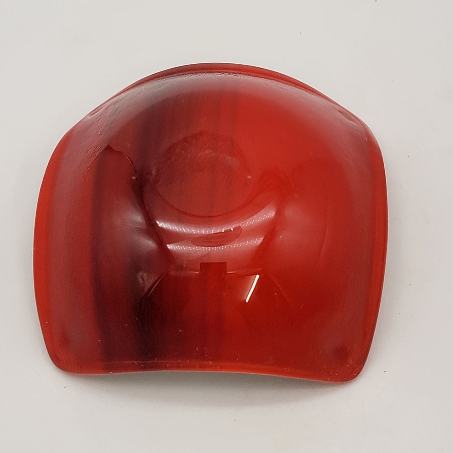 Small Swirled Art Glass Trinket Dish