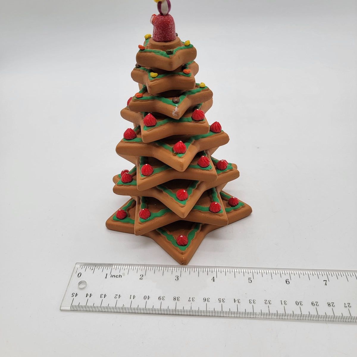 2004 Lemax Sugar N Spice Baked Cookie Christmas Tree Figurine