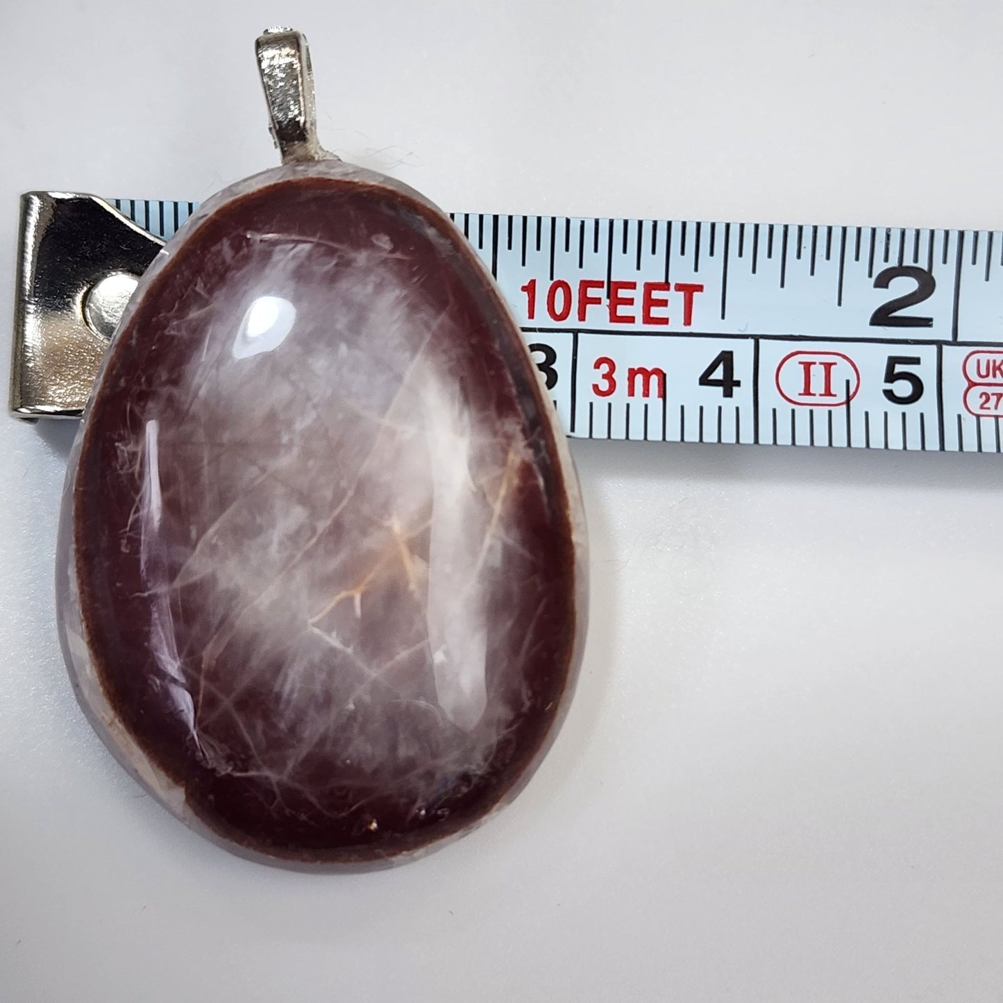 Artisan Deep Purple Amethyst Gemstone Pendant