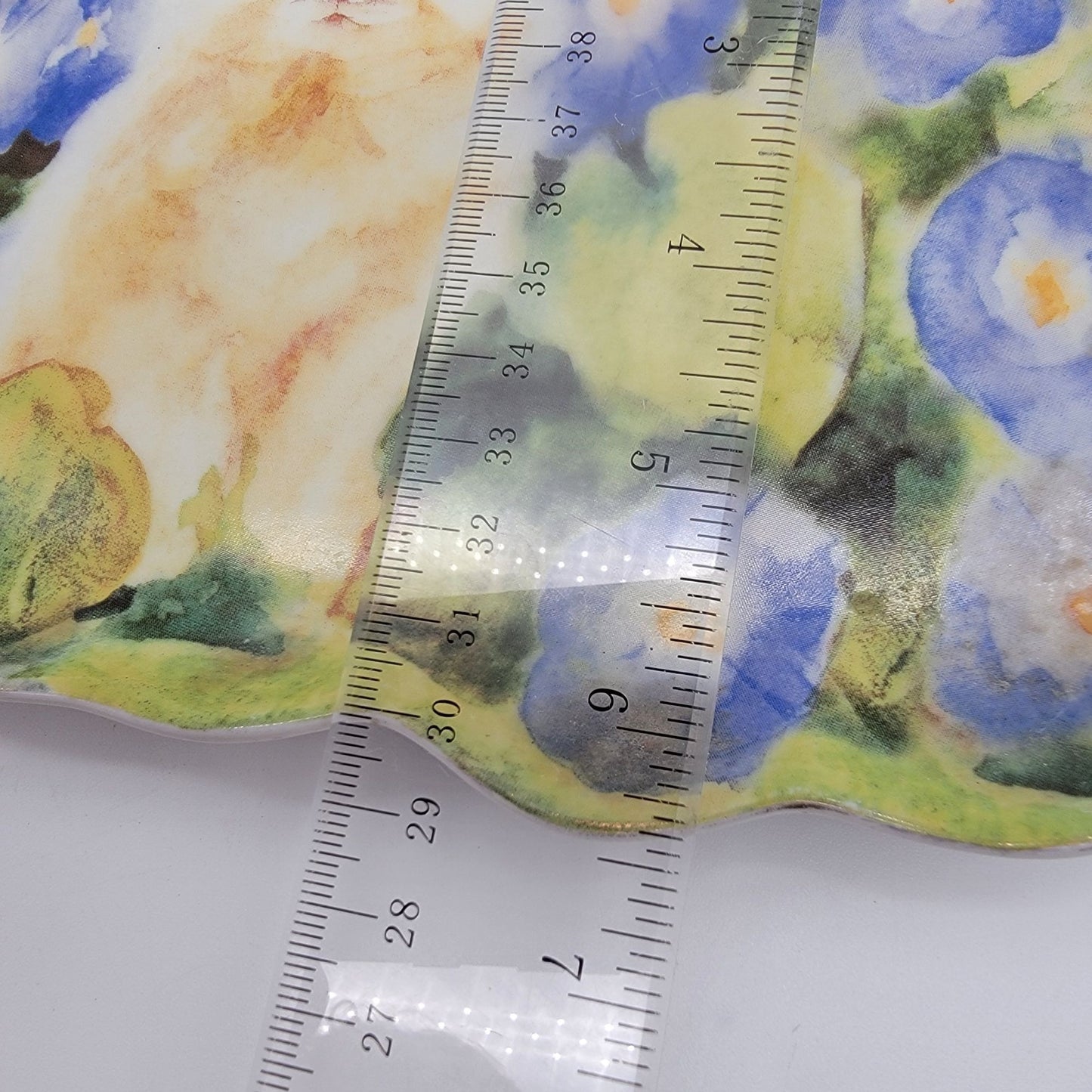 Judy Buswell Cat & Morning Glories Tray