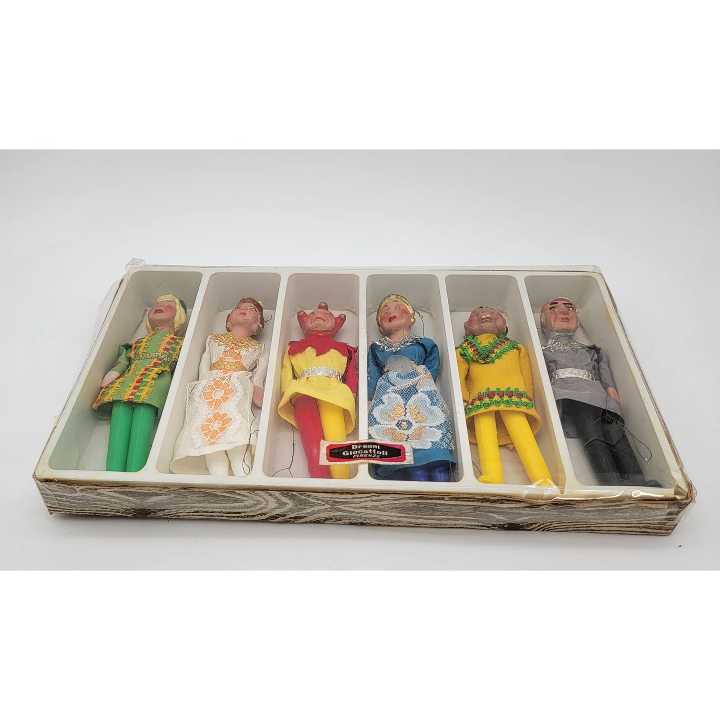 Vintage Dreoni Giocattoli Firenze Italian Puppet Set
