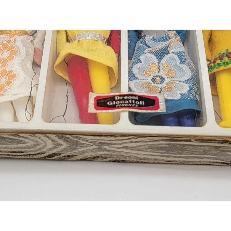 Vintage Dreoni Giocattoli Firenze Italian Puppet Set