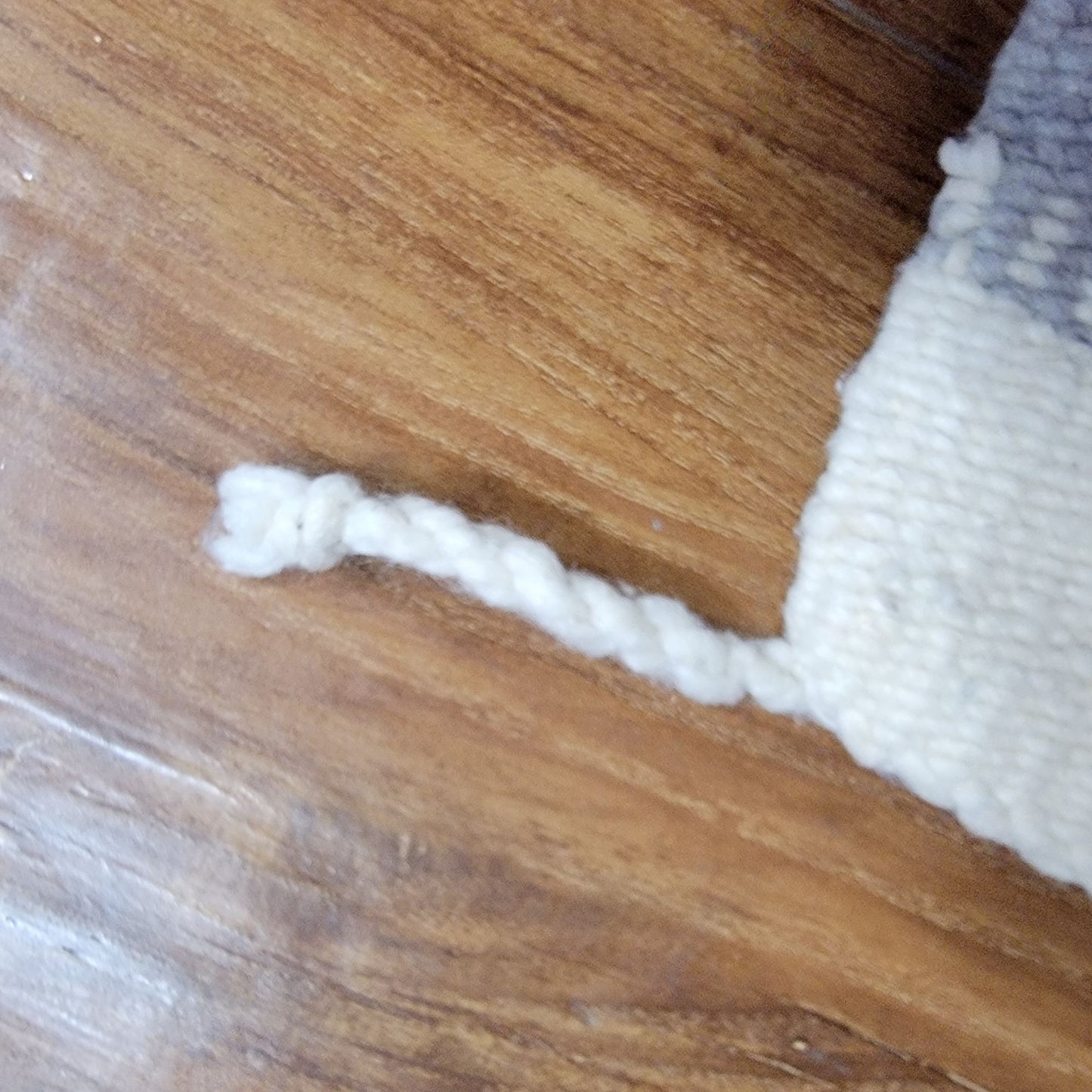 Vintage 1970s Chimayo Native American Wool Woven Rug