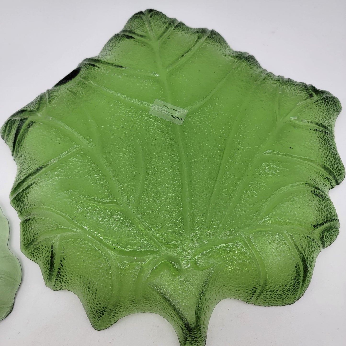 Leaf Glass Dish Set 7 Pieces