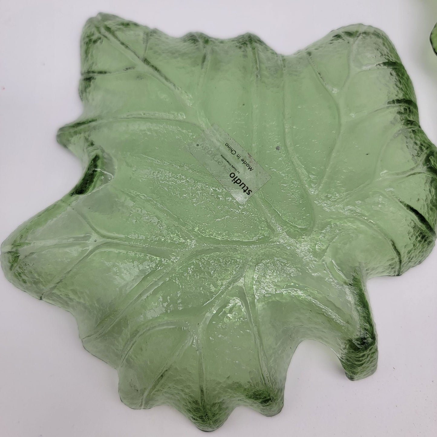 Leaf Glass Dish Set 7 Pieces