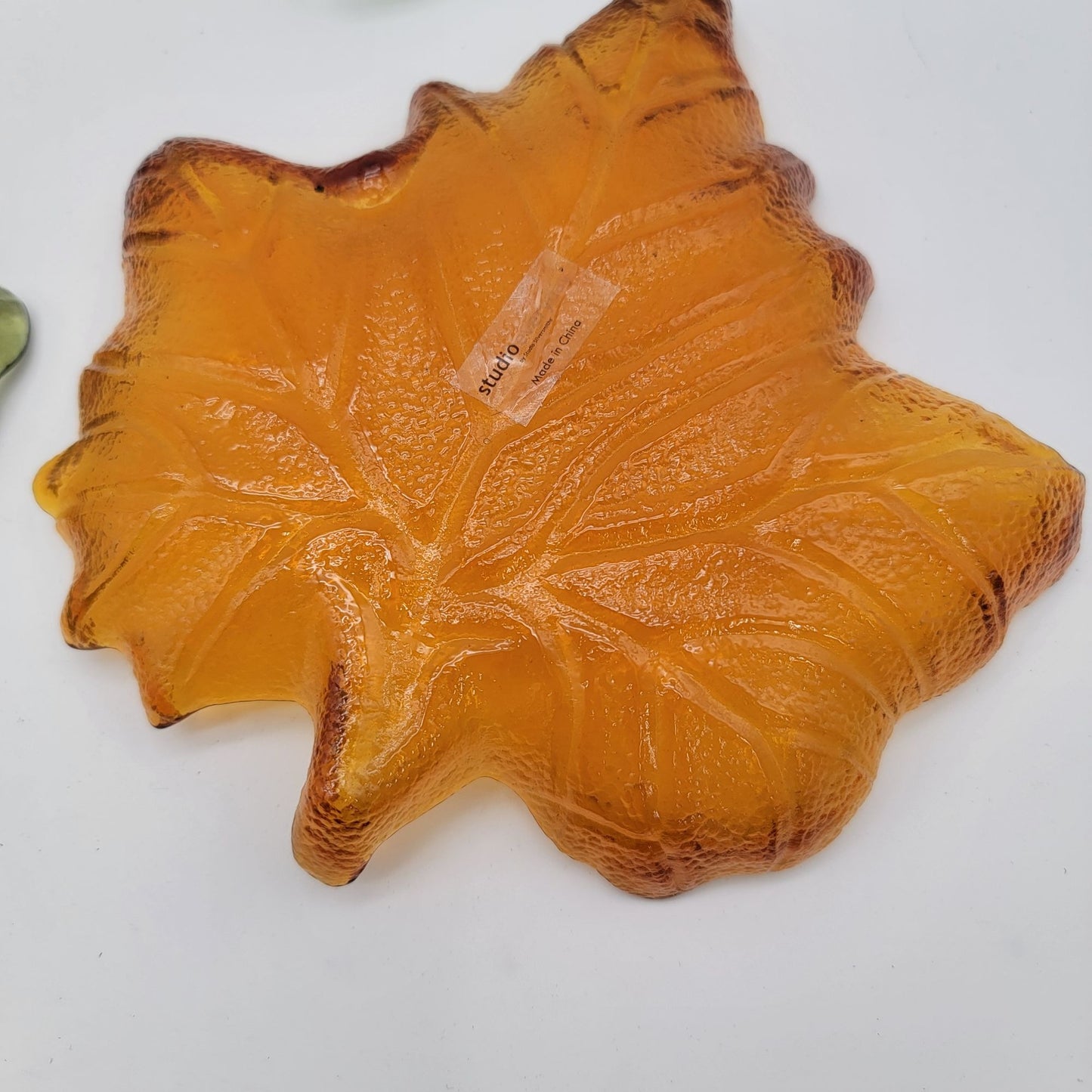 Leaf Glass Dish Set 7 Pieces