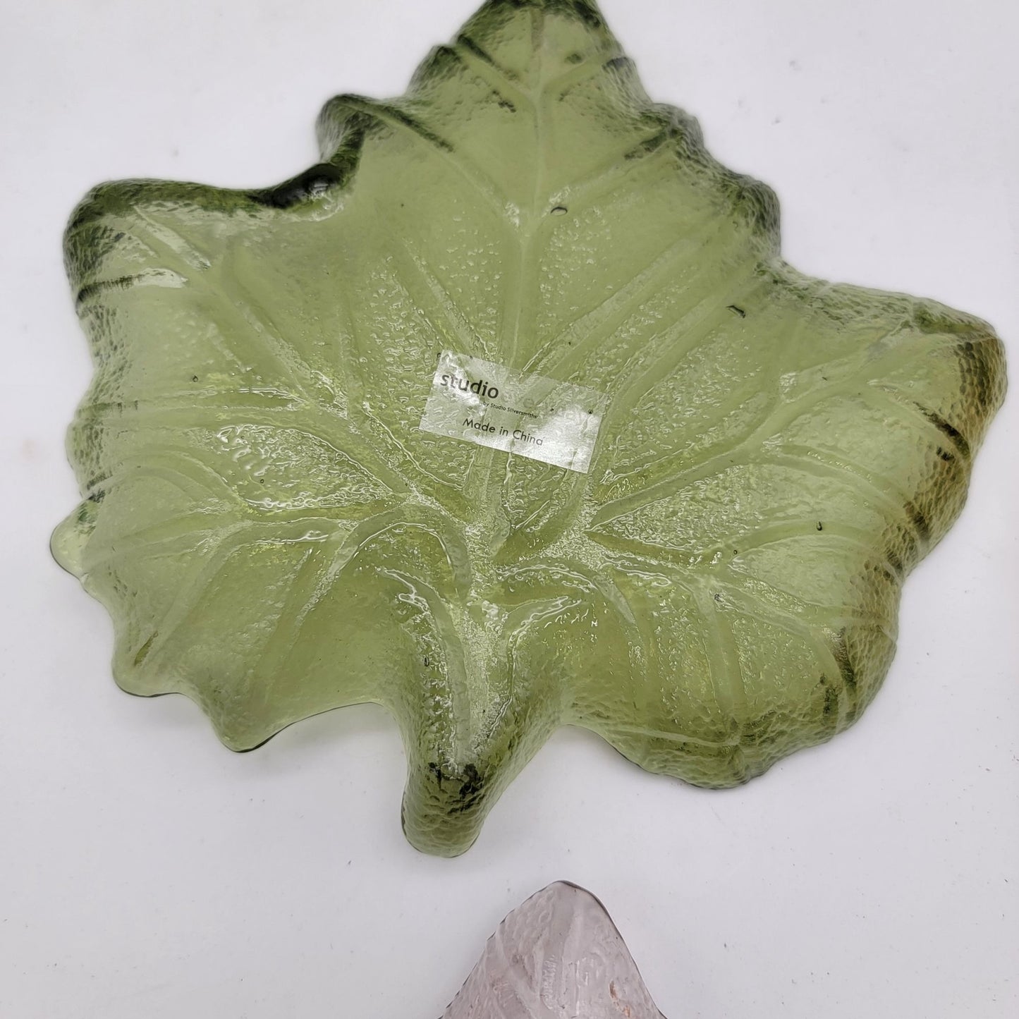 Leaf Glass Dish Set 7 Pieces