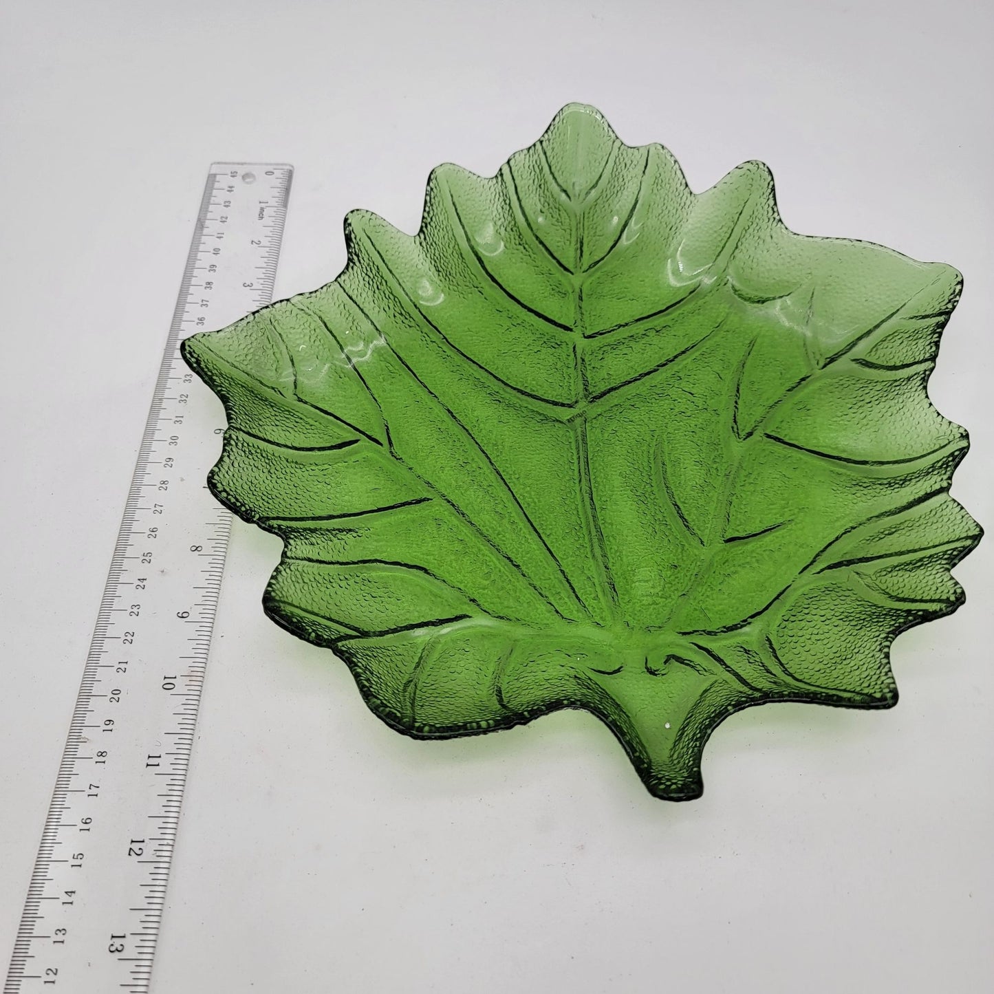 Leaf Glass Dish Set 7 Pieces