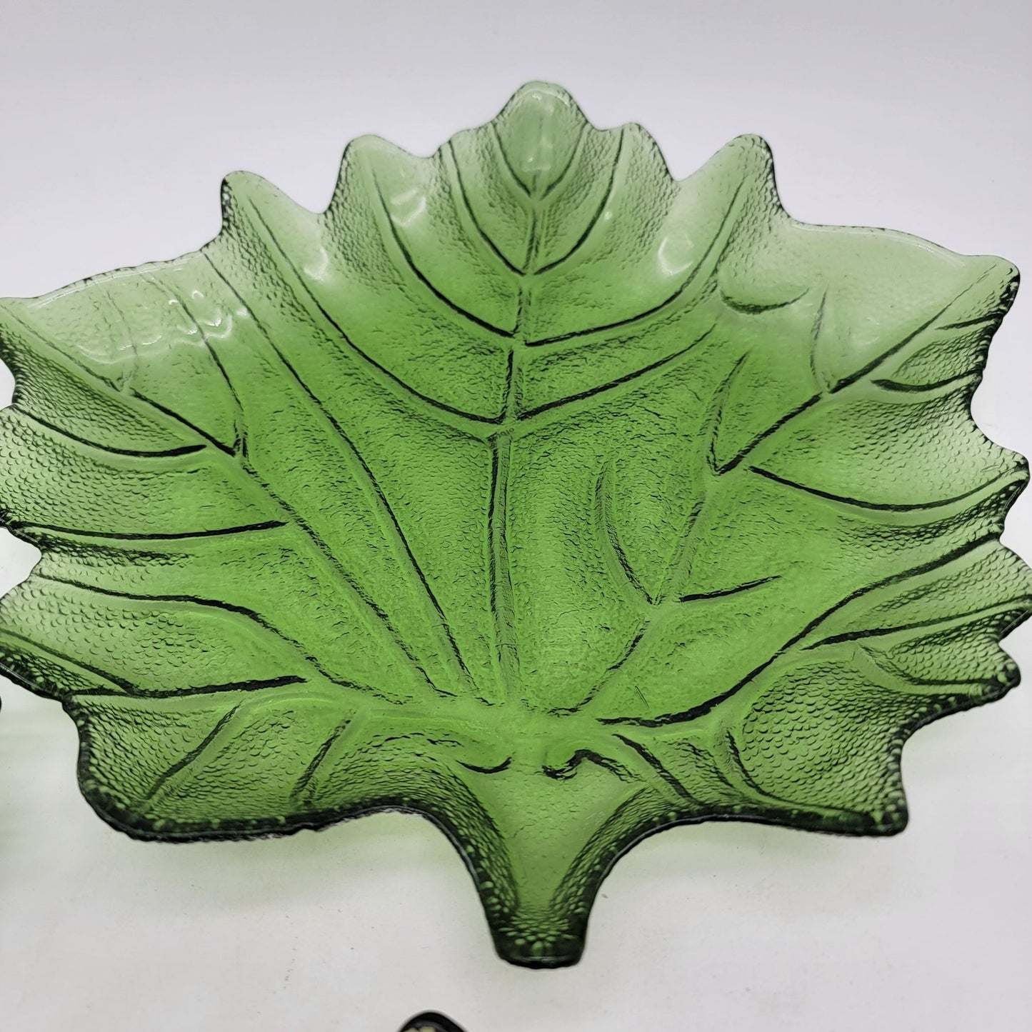 Leaf Glass Dish Set 7 Pieces