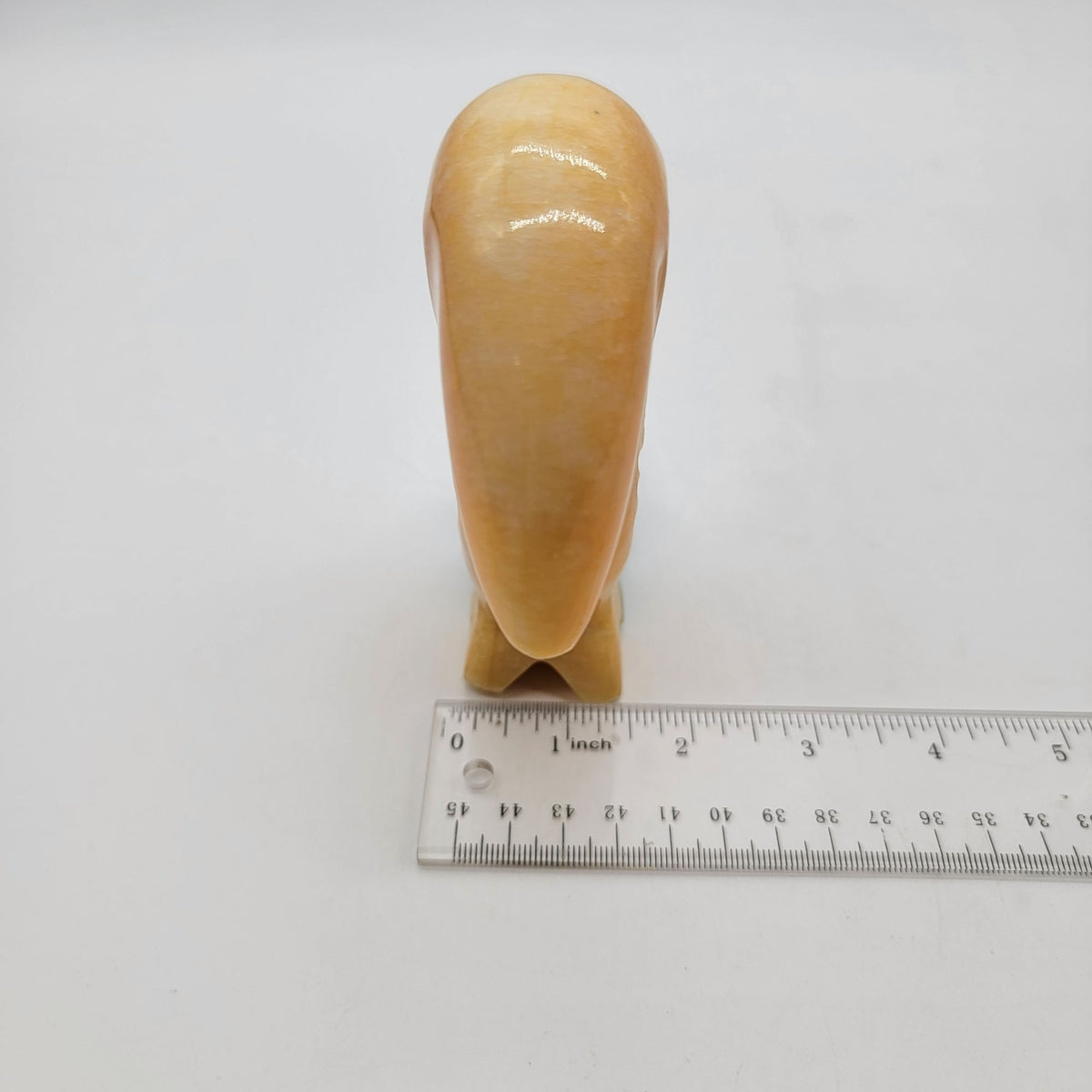 1980s Carved Alabaster Toucan Bird Sculpture