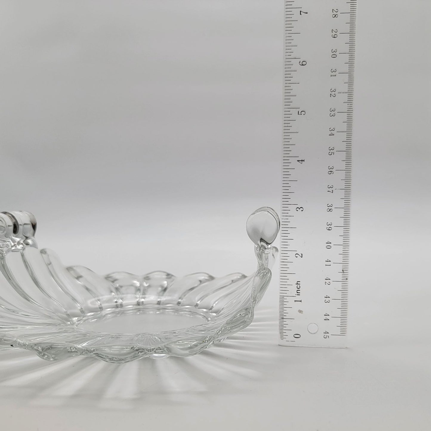 Vintage Heisey Glass Crystolite Bon Bon Candy Dish