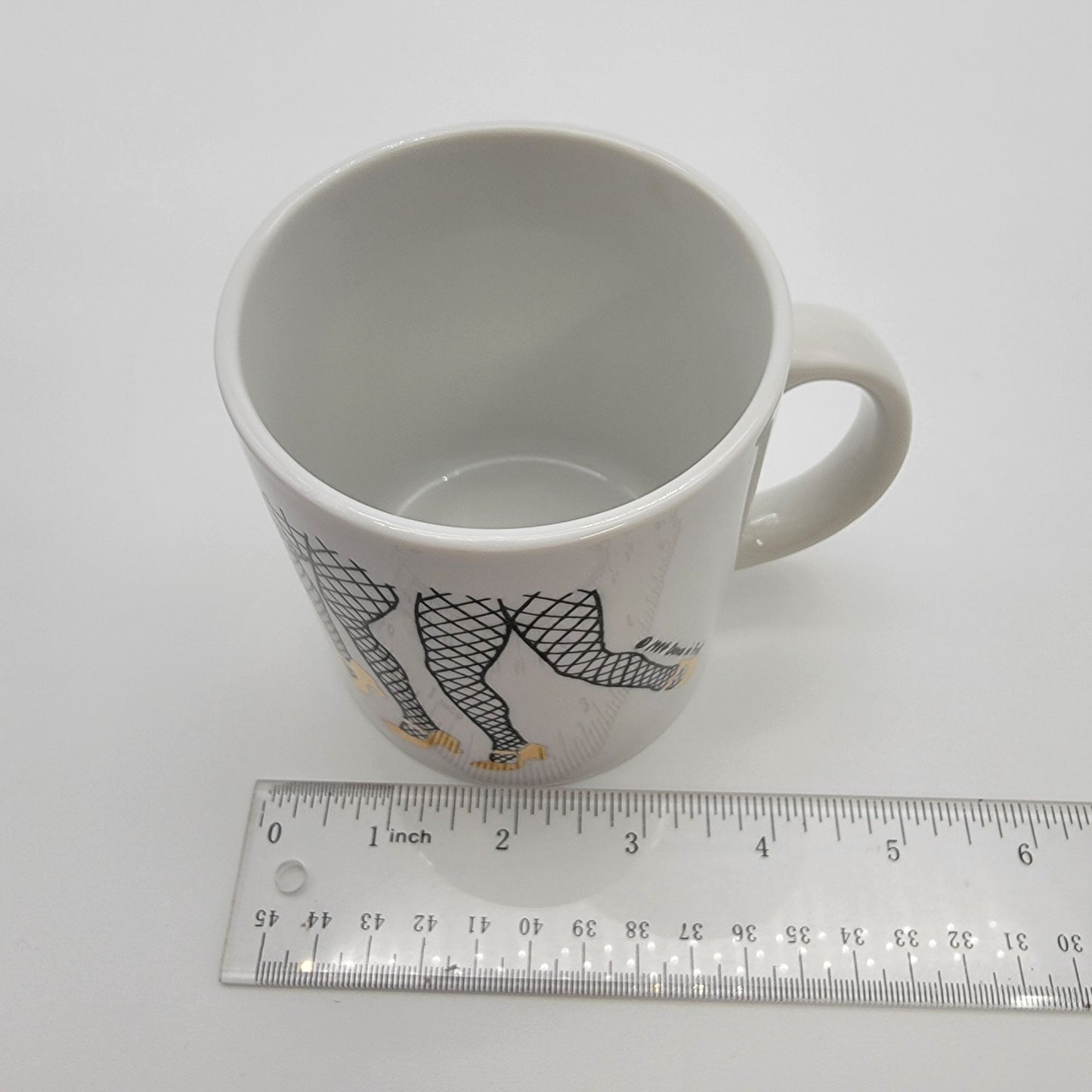 Vintage 1984 Dance In Print Mug
