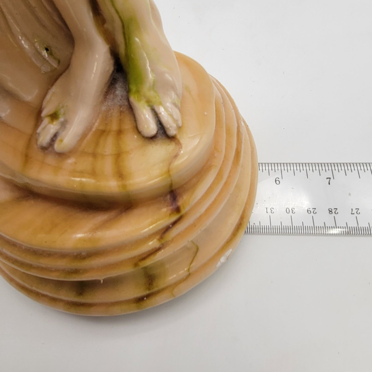 Vintage Nude Woman Aphrodite of Rhodes Goddess Sculpture Statue