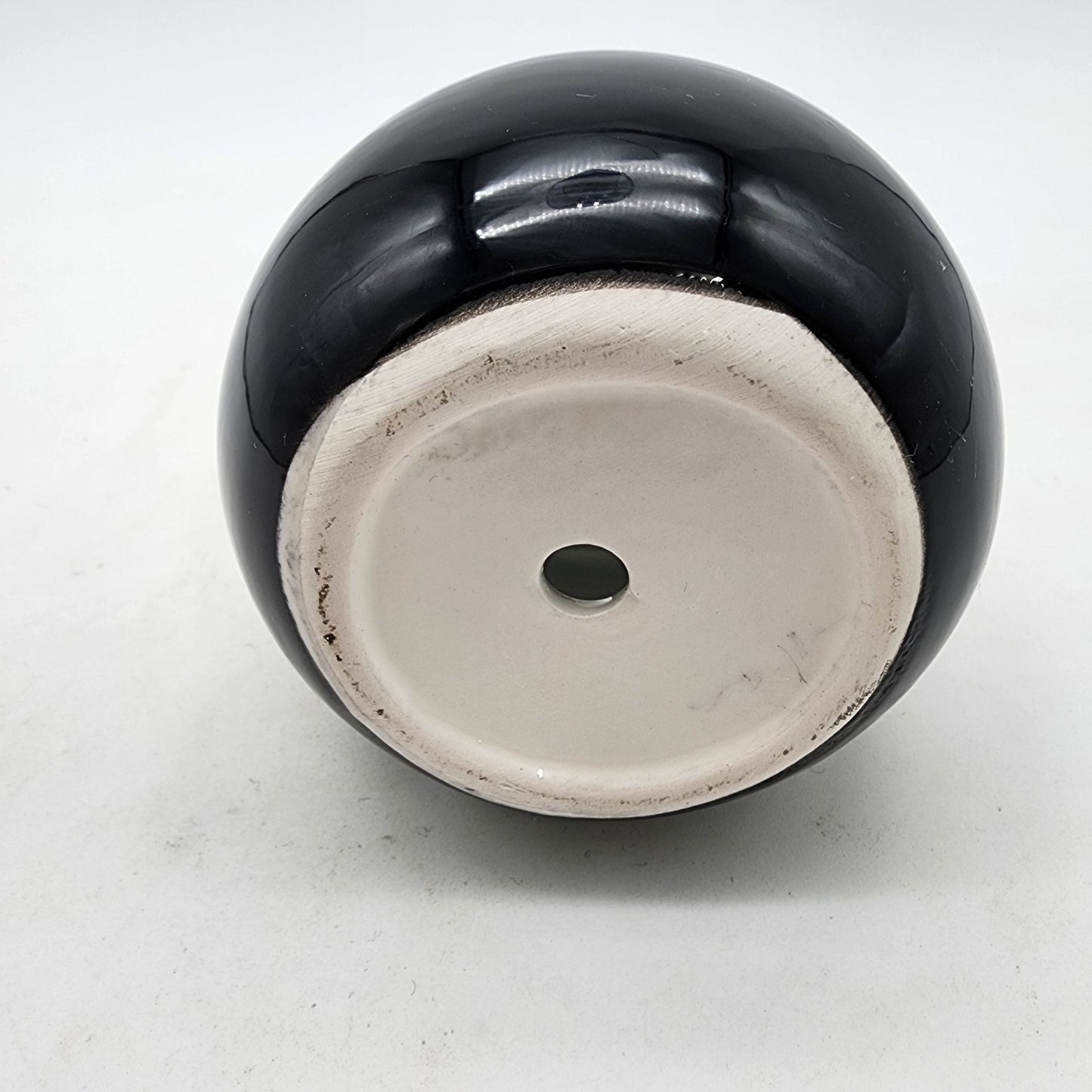 Black  Cat or Bat Planter Pot