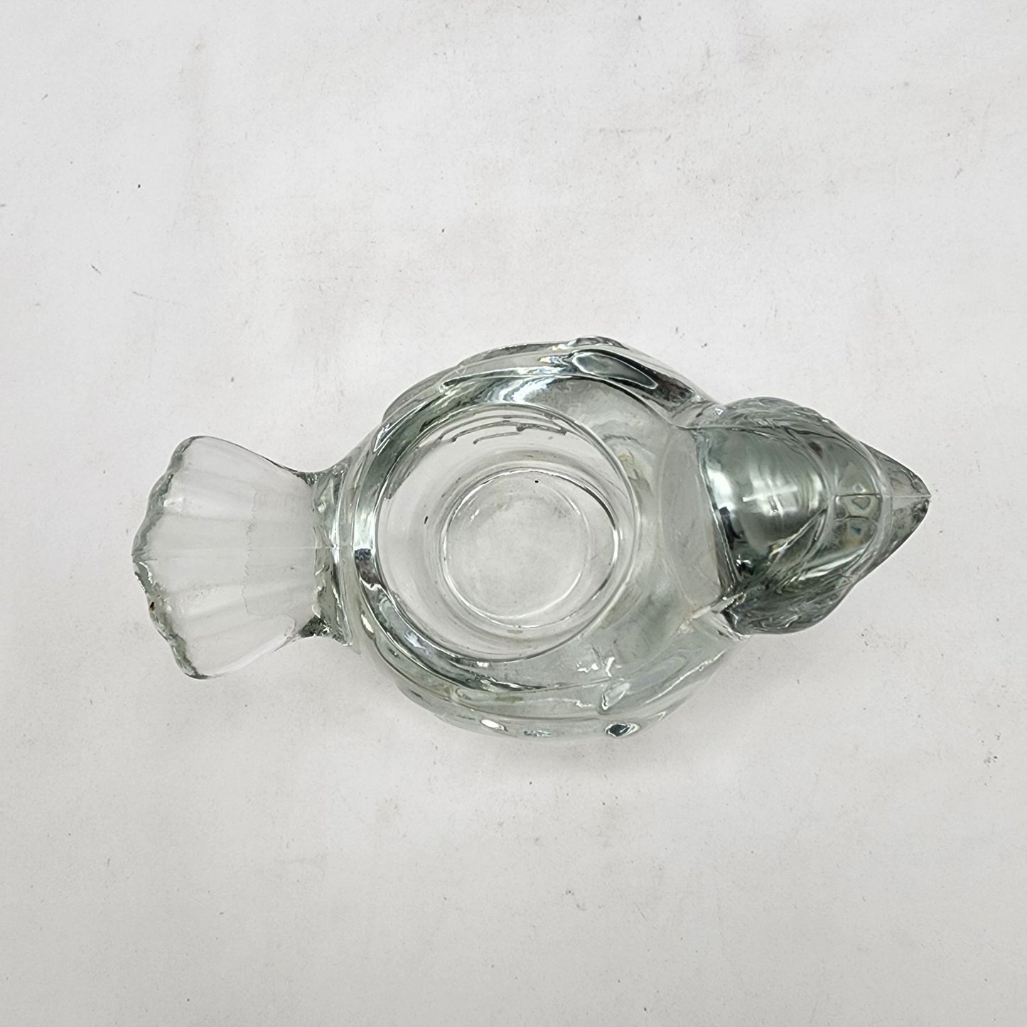 Vintage Indiana Glass Bird Candle Holder