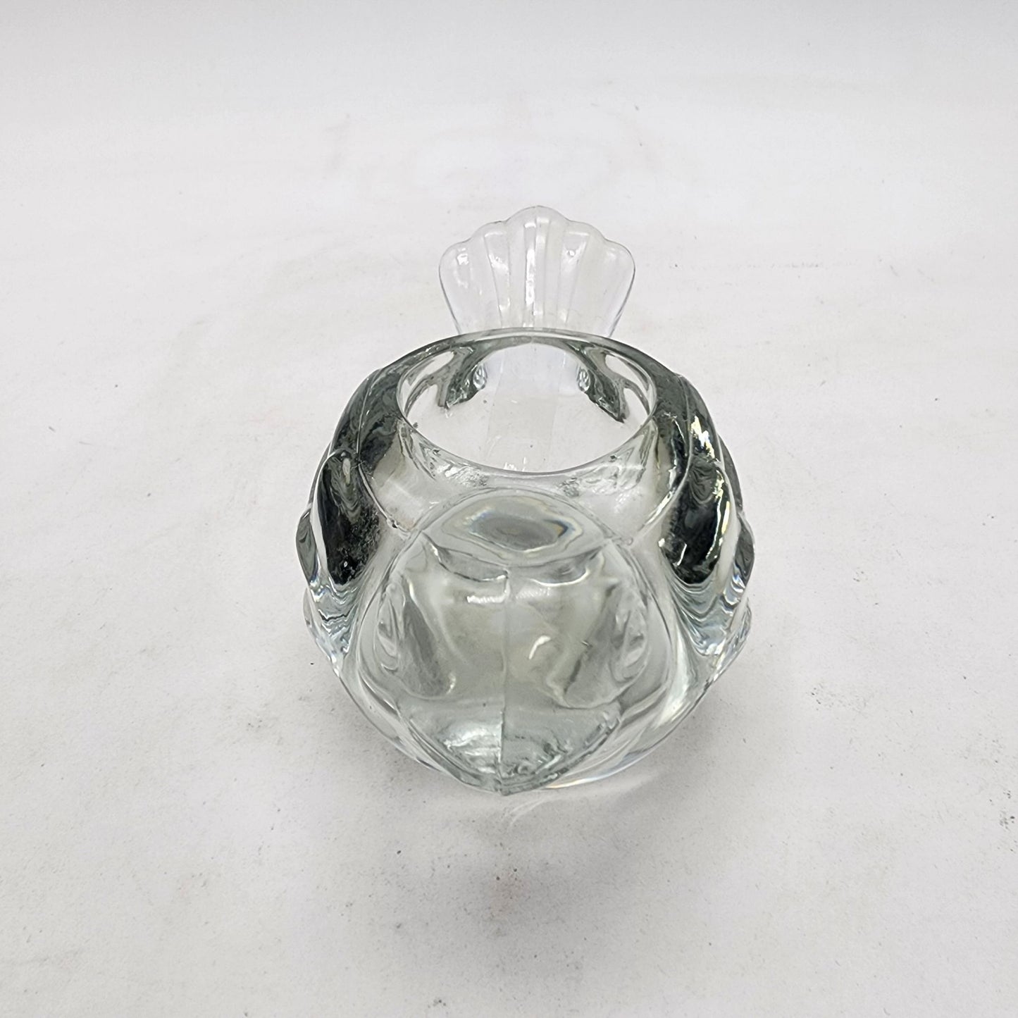 Vintage Indiana Glass Bird Candle Holder