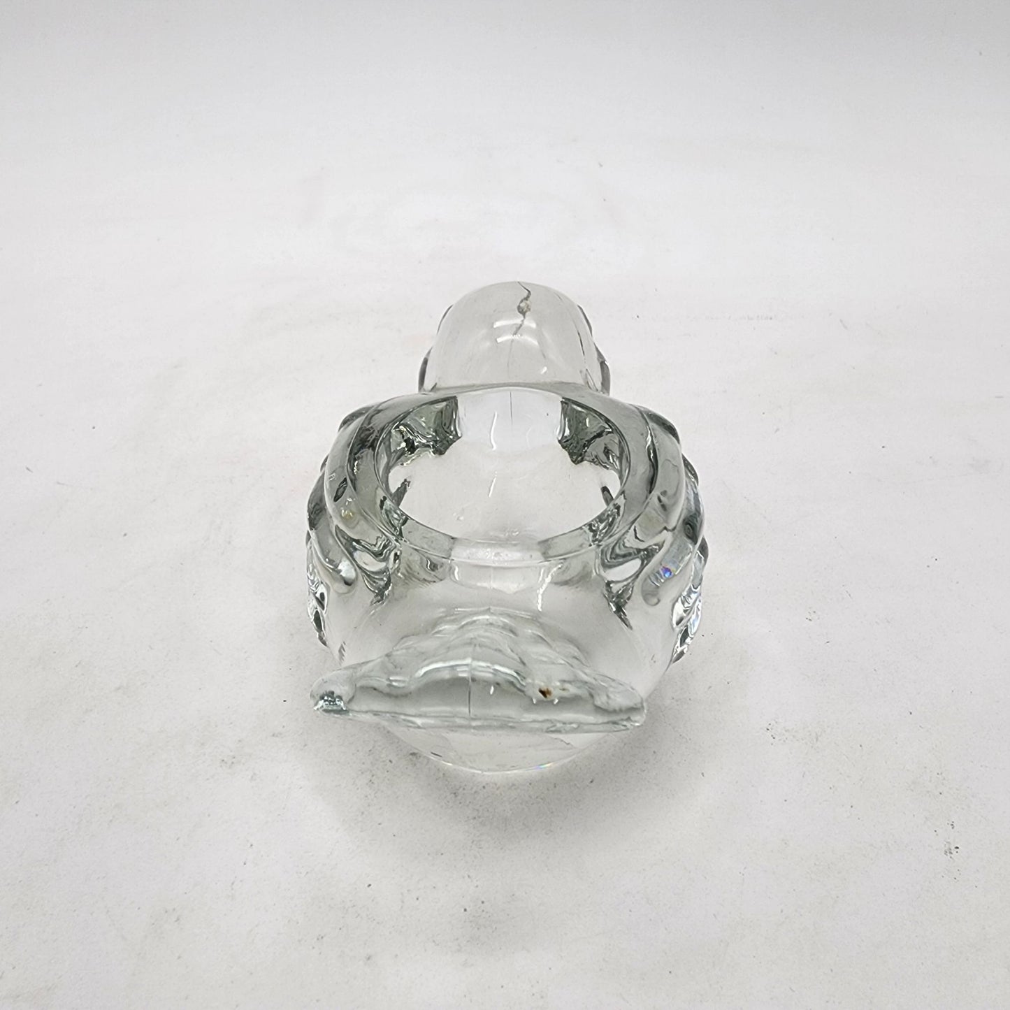 Vintage Indiana Glass Bird Candle Holder