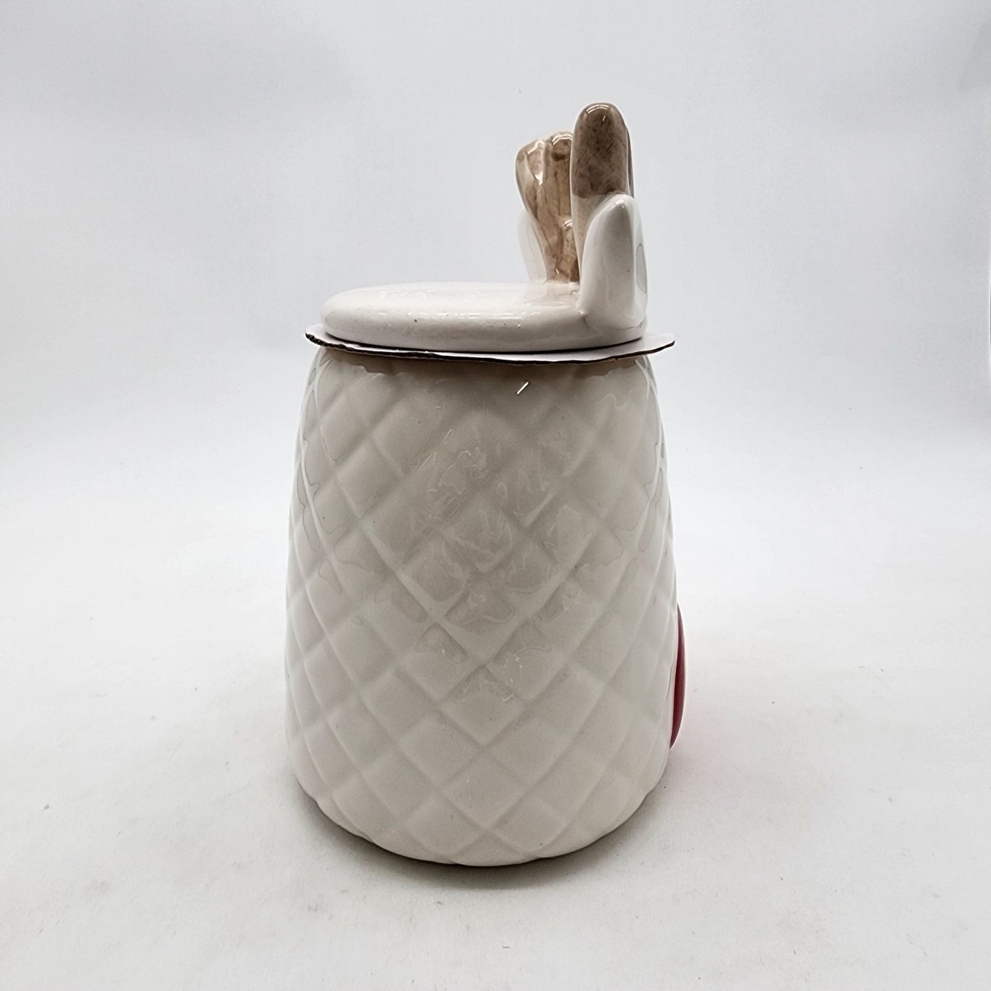 Reindeer Cookie Jar With Lid By Youngs Inc. Christmas Ranch Collection