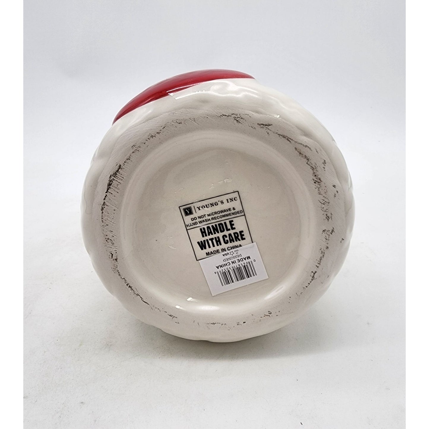 Reindeer Cookie Jar With Lid By Youngs Inc. Christmas Ranch Collection