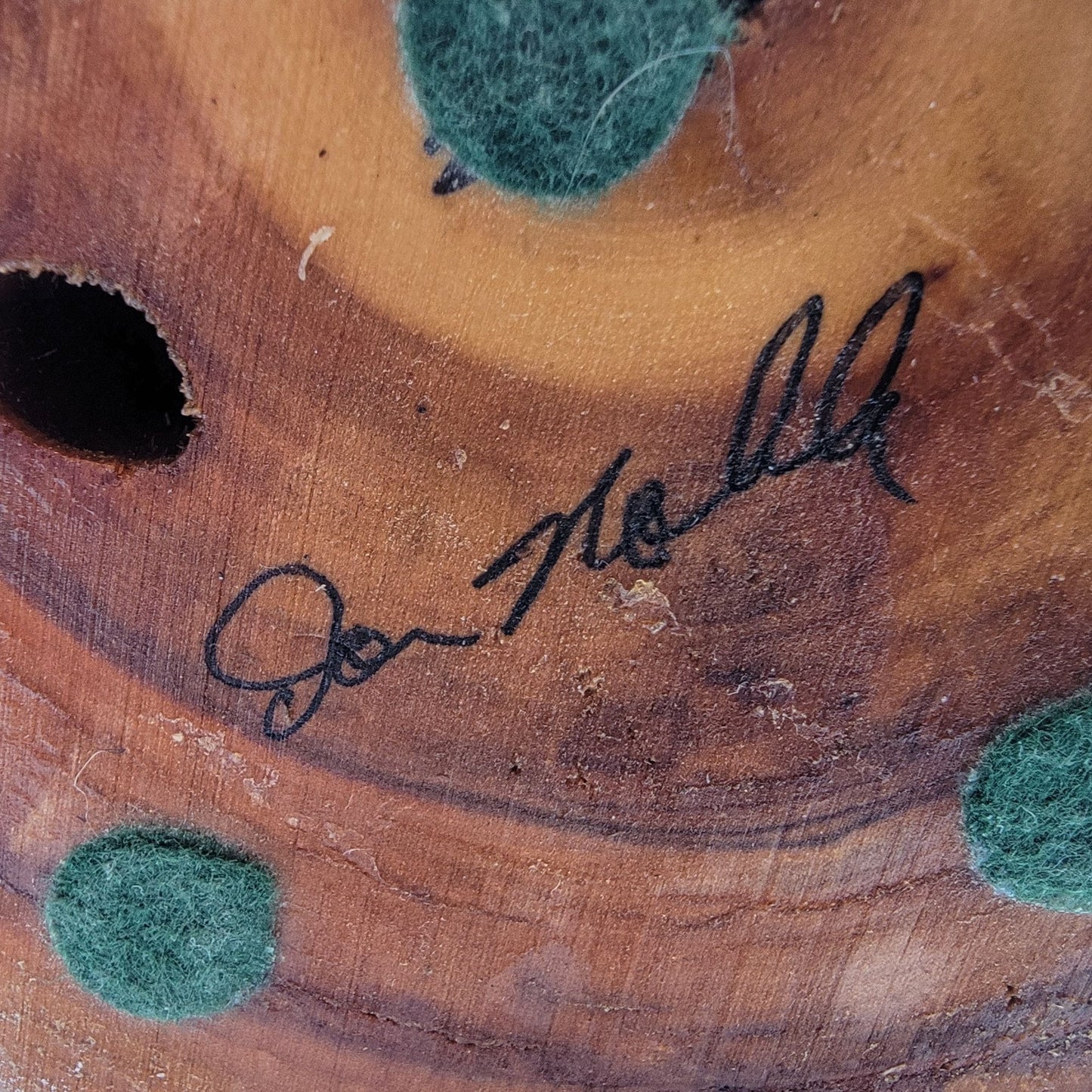 Don Noble Aspen Cove Studios Large Burl Wood Vase