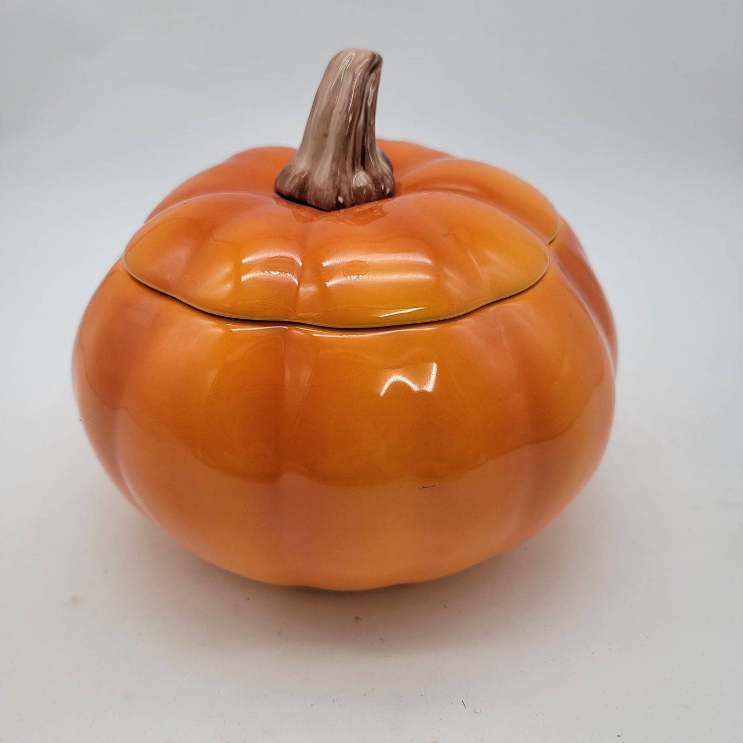 Teleflora Gift Pumpkin Canister Lidded Dish