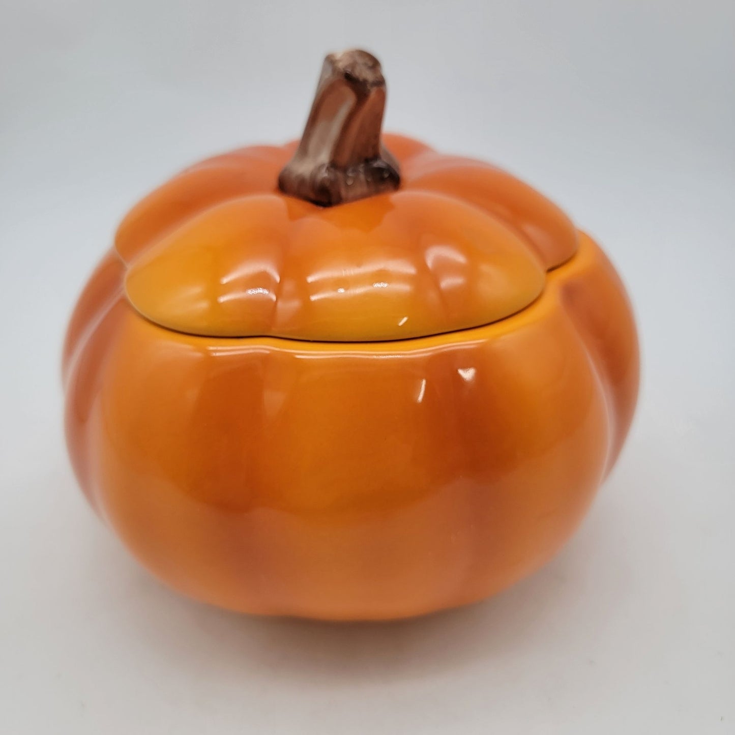 Teleflora Gift Pumpkin Canister Lidded Dish