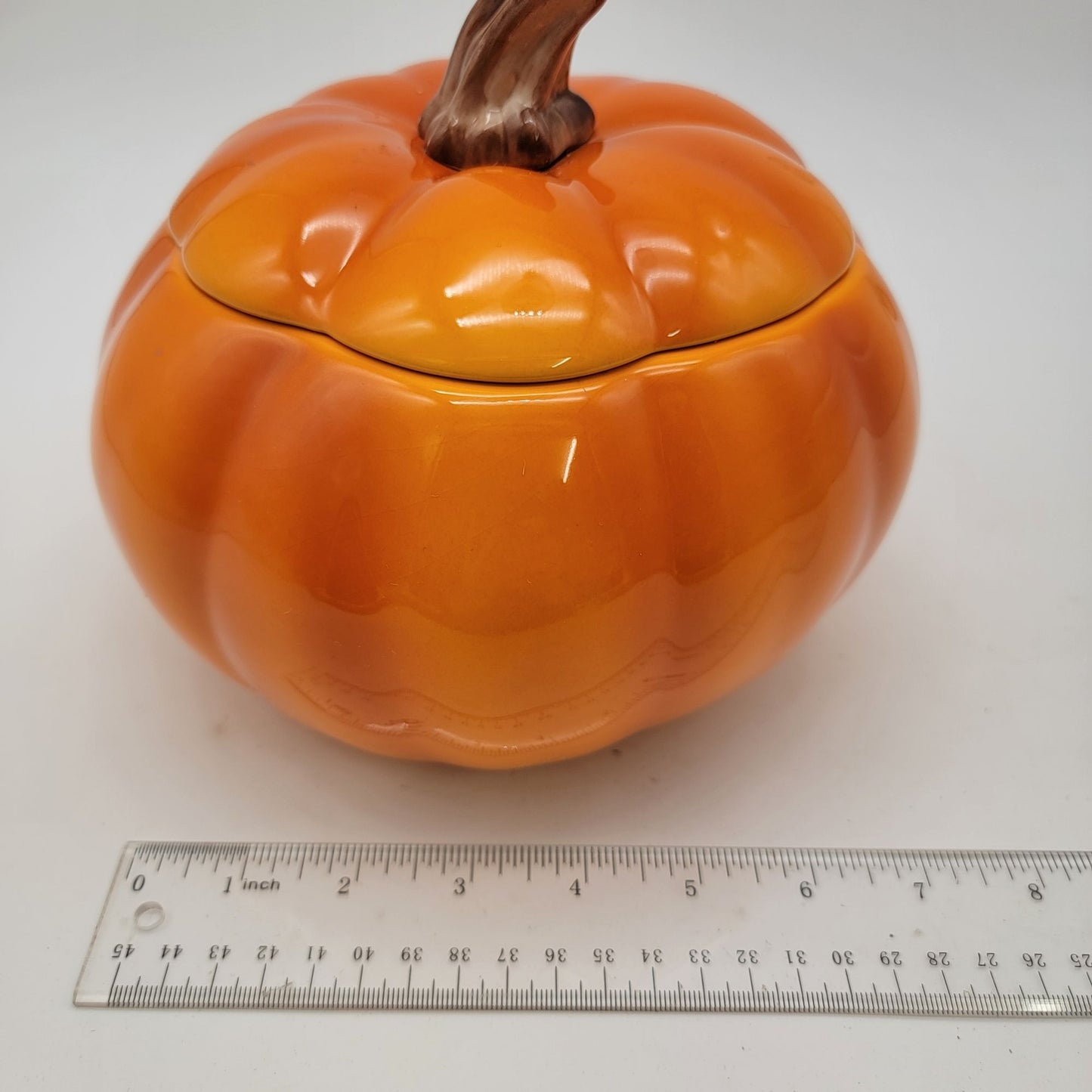 Teleflora Gift Pumpkin Canister Lidded Dish
