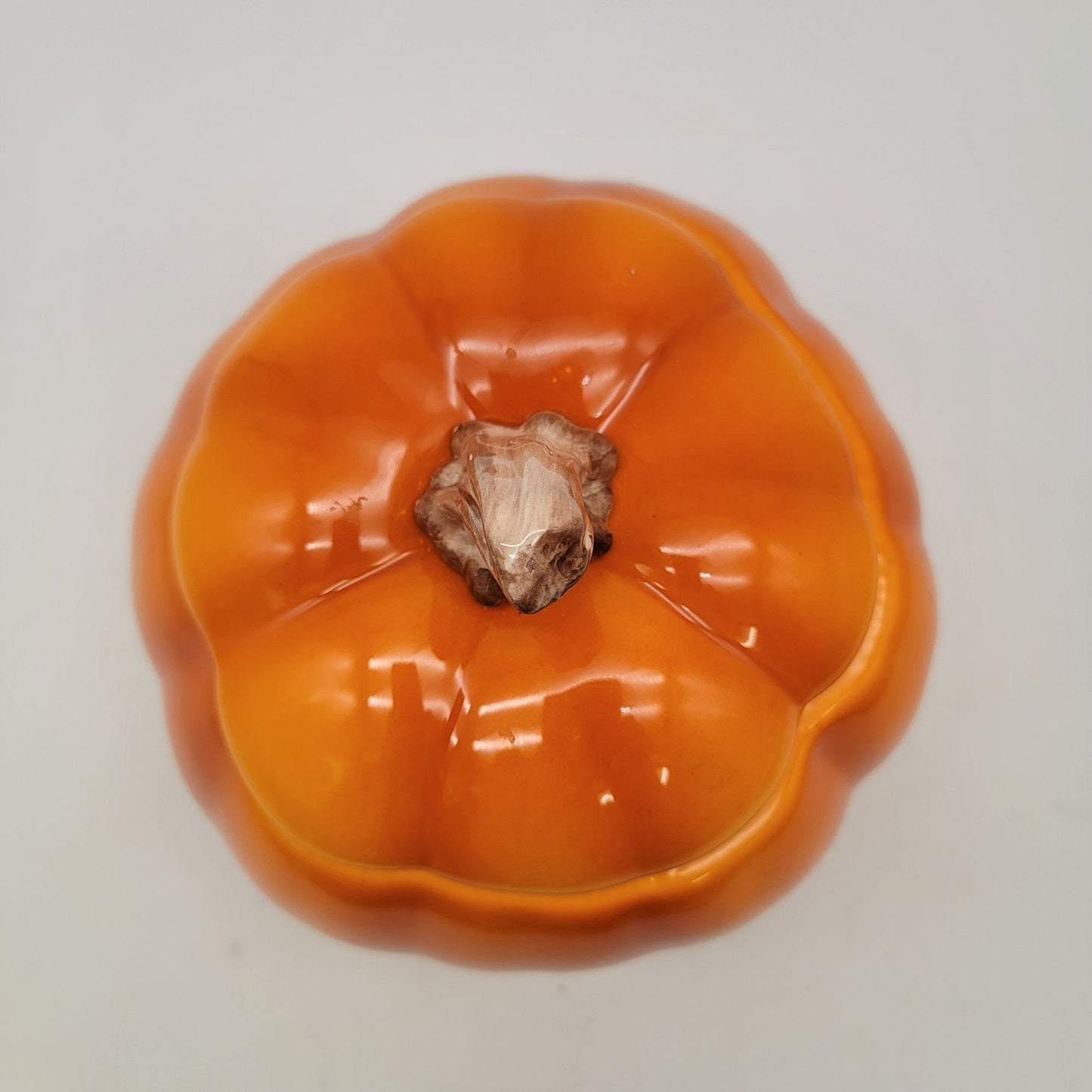 Teleflora Gift Pumpkin Canister Lidded Dish