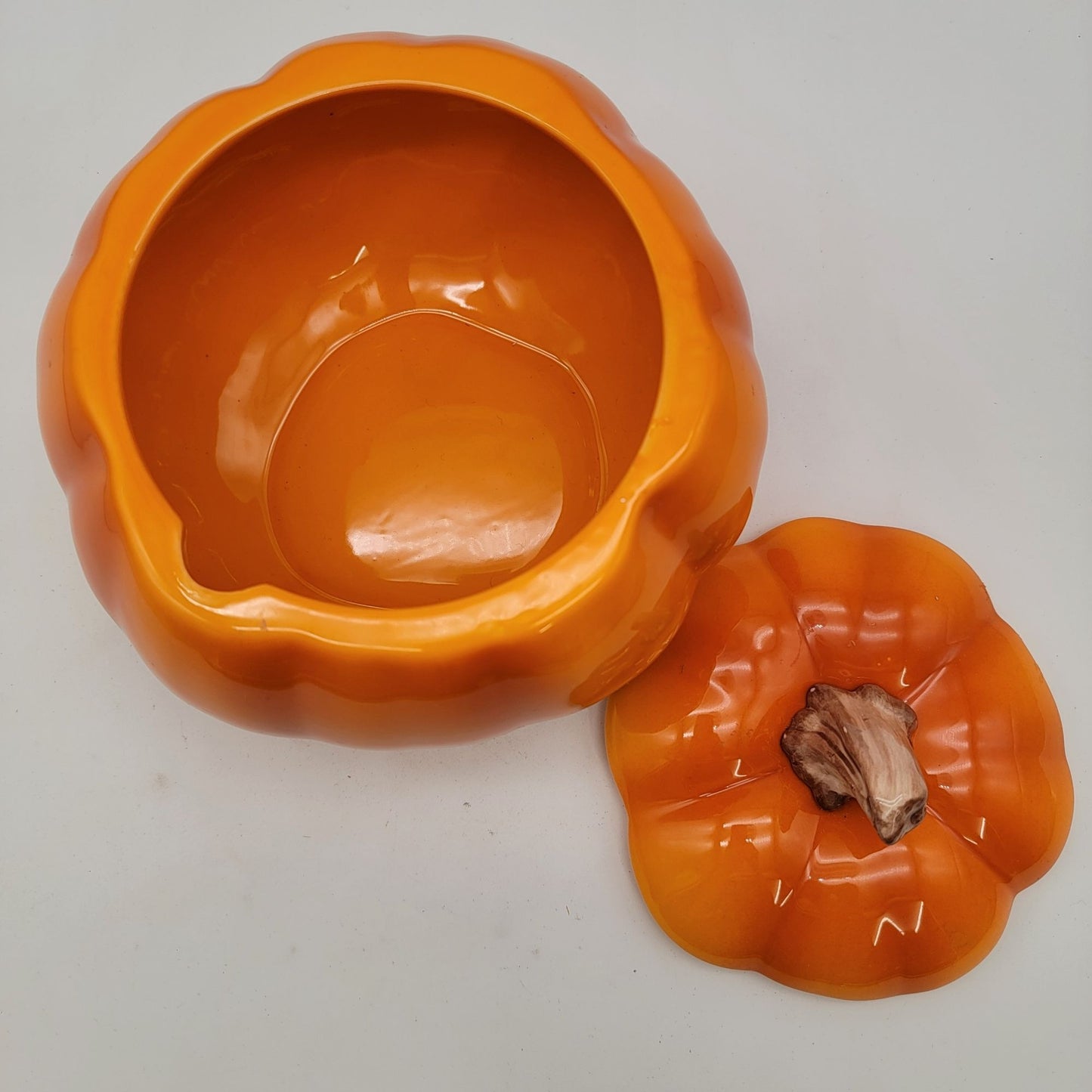 Teleflora Gift Pumpkin Canister Lidded Dish
