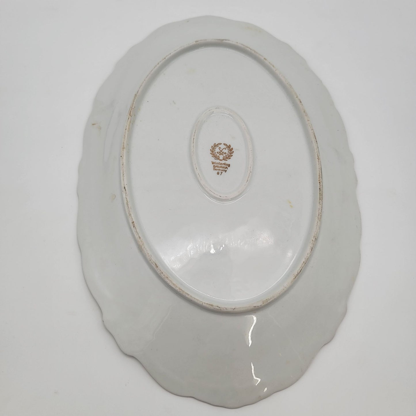 Winterling Bavaria Oval Serving Platter With Fern Design
