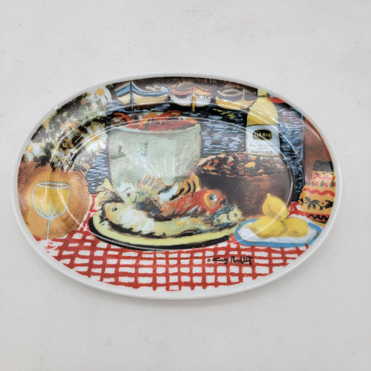"La Buona Cucina" Guy Buffet Oval Plate Eschenbach Germany