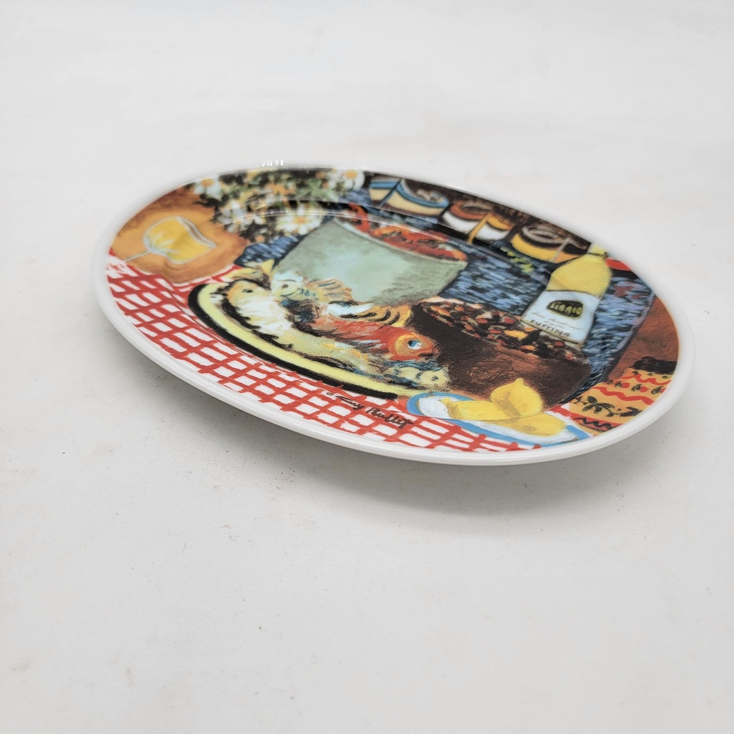 "La Buona Cucina" Guy Buffet Oval Plate Eschenbach Germany