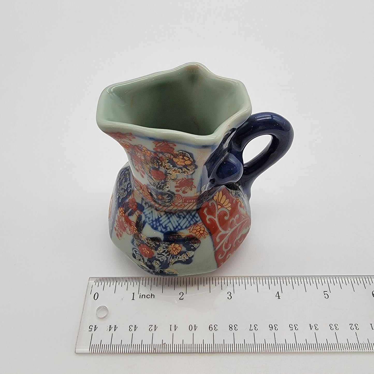 Antique Victoria Ware Ironstone Hydra Jug Imari