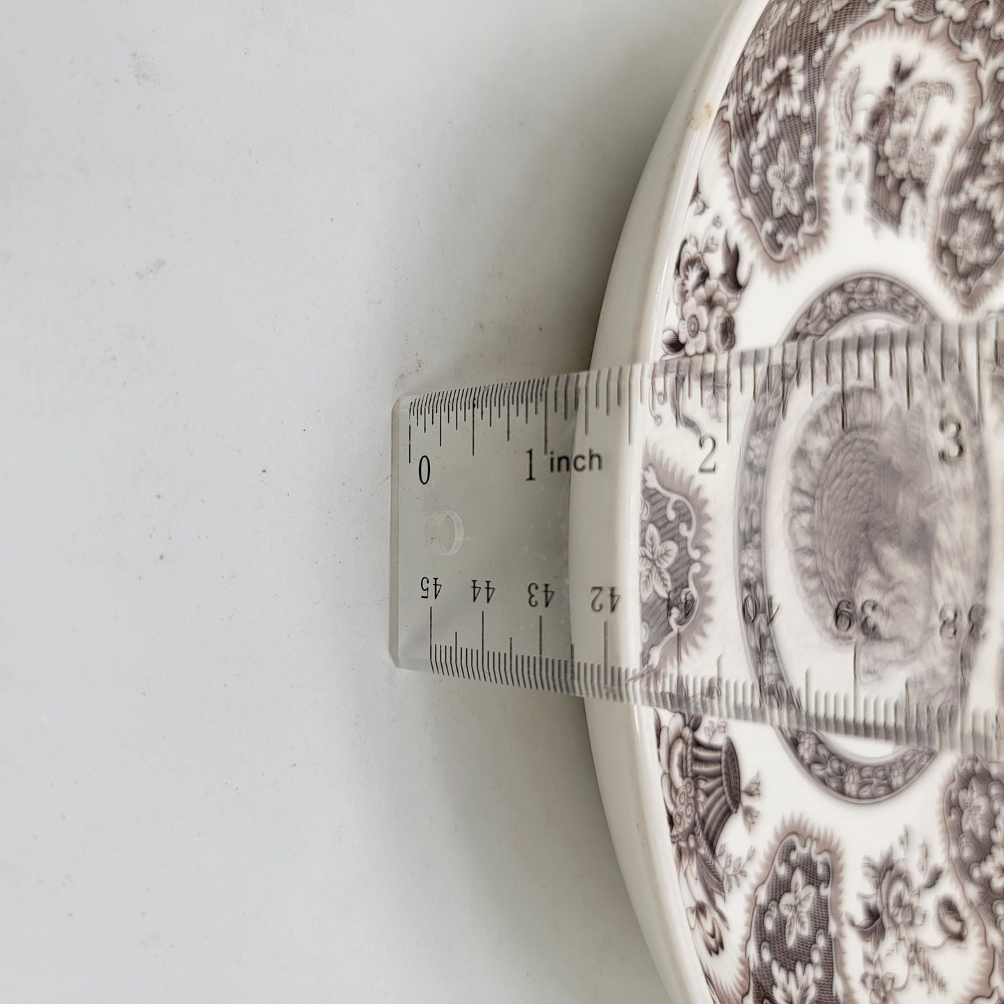 Spode England Turkey Festival Brown Plate S3536 A5