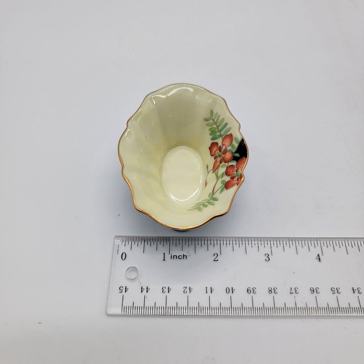 1920s Antique Noritake Footed Porcelain Dish