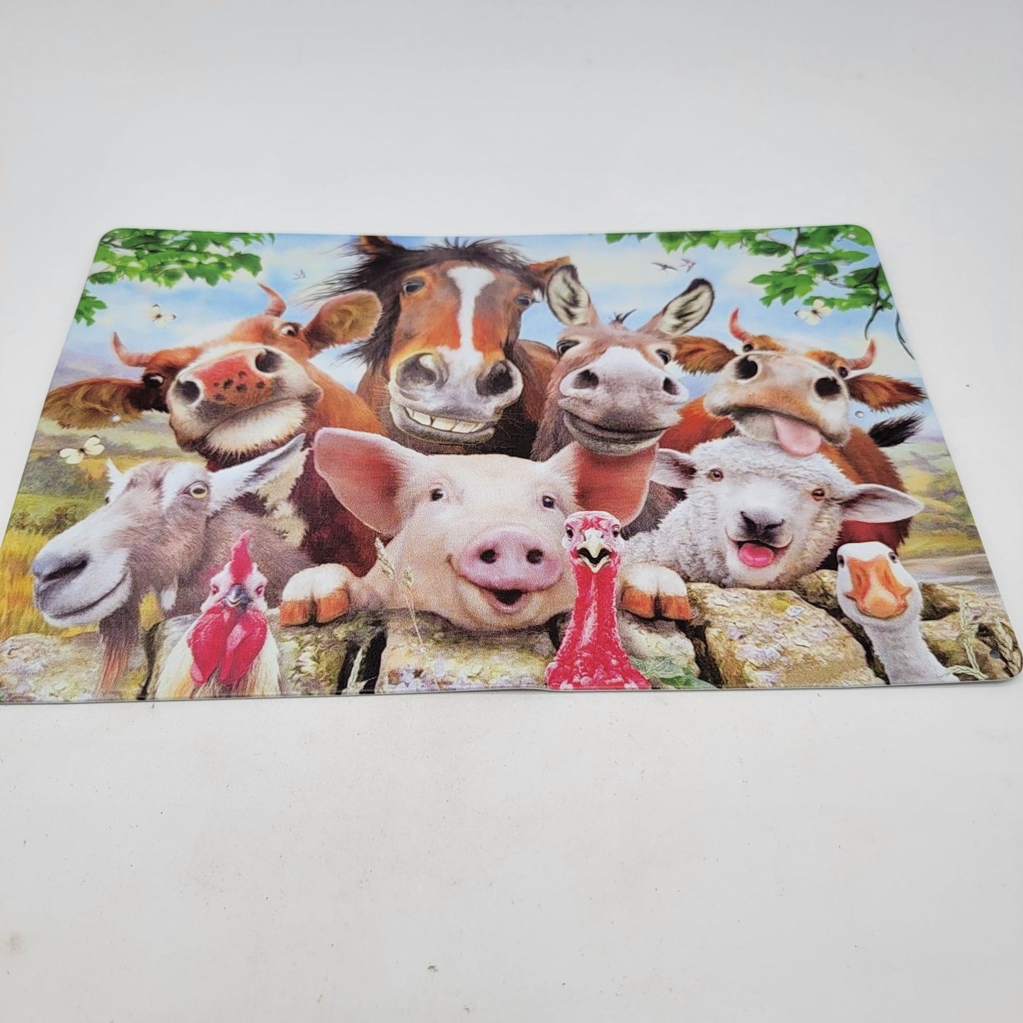 Farm Animal Friends Metal Sign Decor