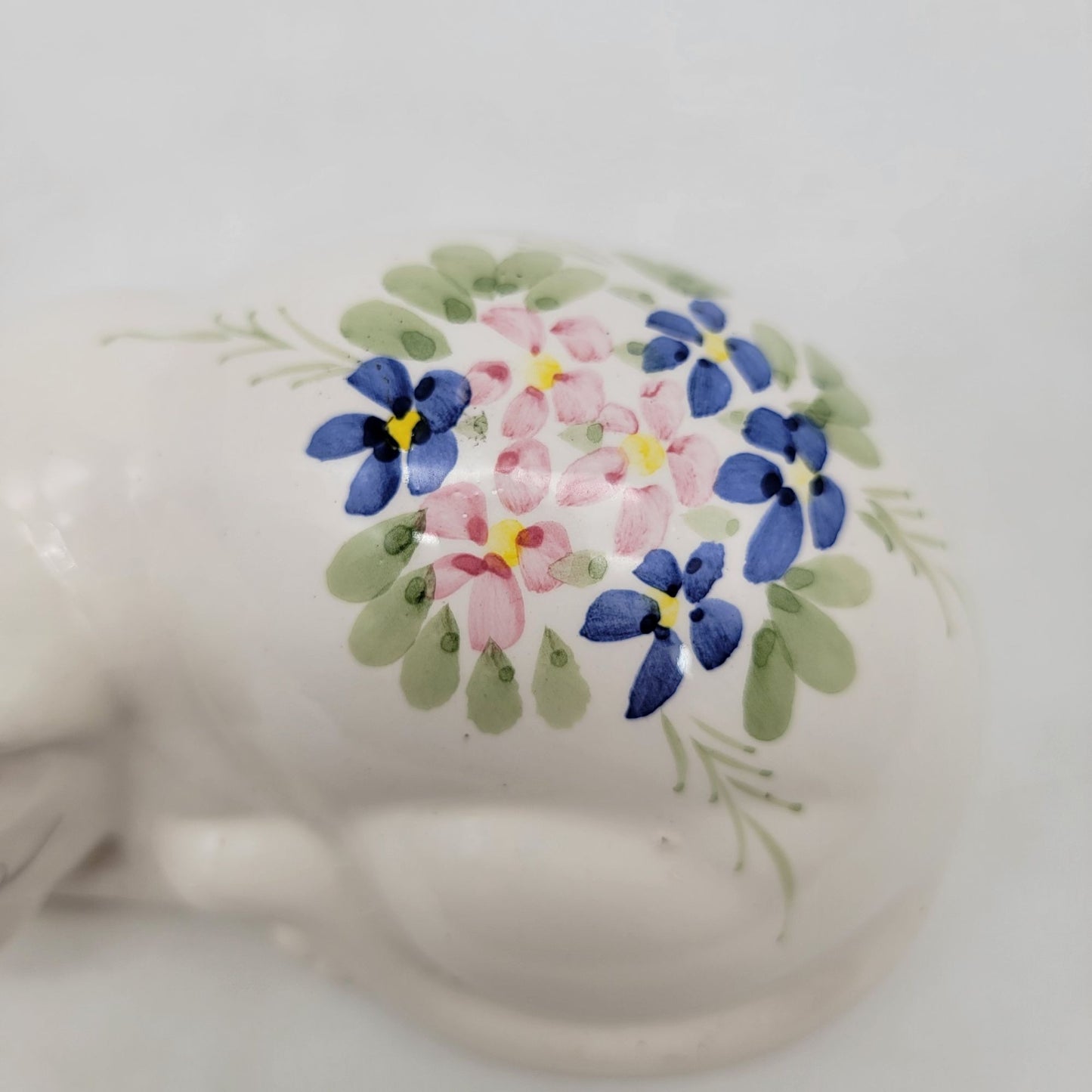 Vintage PRICE Hand Painted Porcelain Sleeping Cat Figurine
