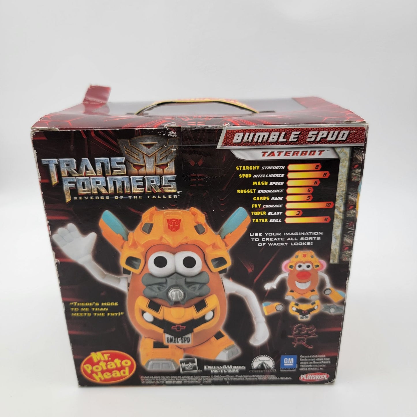 Transformers Bumble Spud Mr. Potato Head Toy