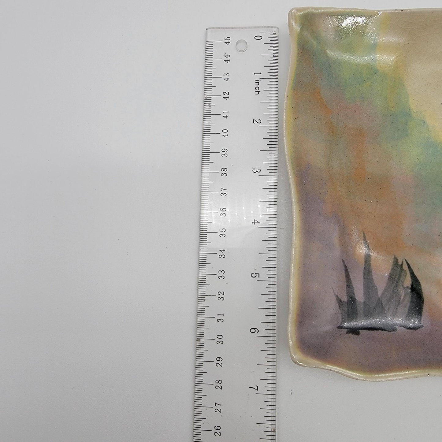John Staple Southwest Art Pottery Plate Dish