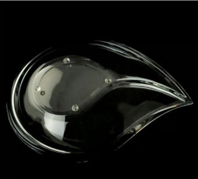 Orrefors Skai Crystal Drop Bowl by Martti Rytkonen