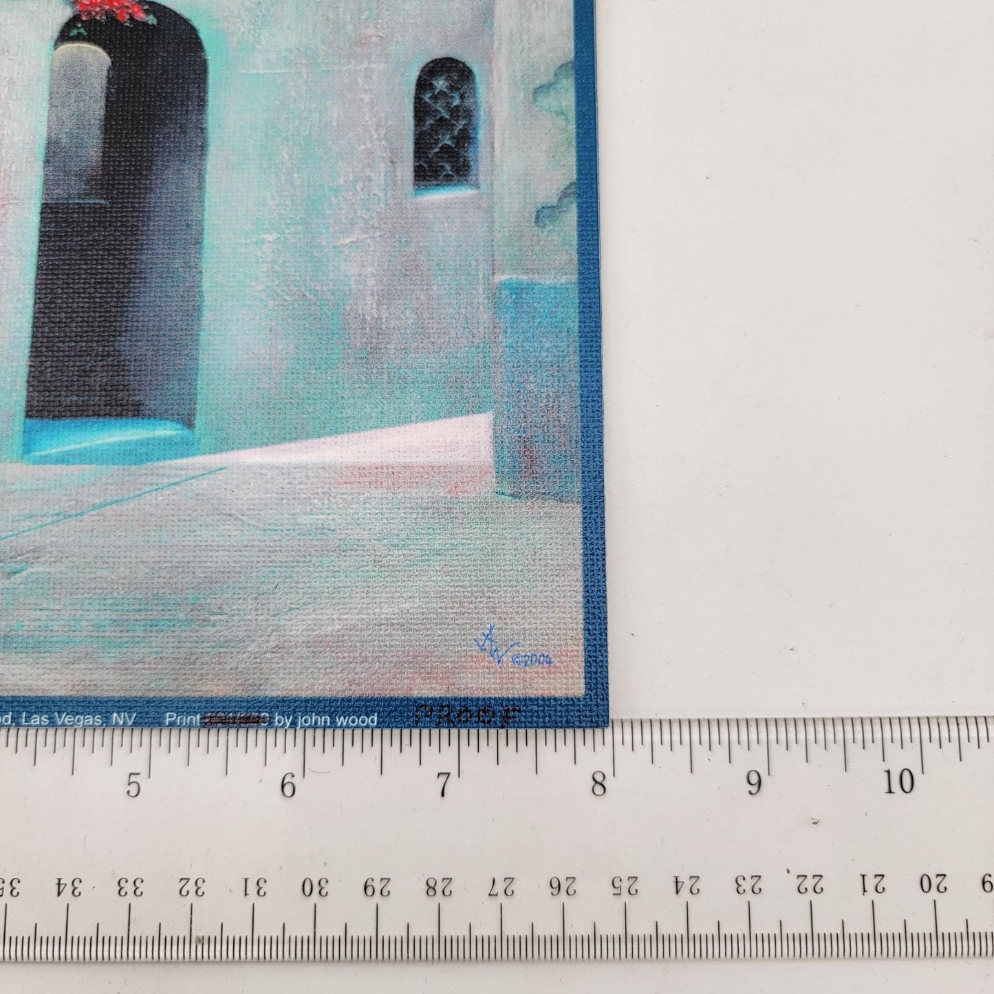 "Rota No.1 (Spain)" Giclee Print On Canvas Claybord Mounted Artists Proof By John A. Wood COA 2004