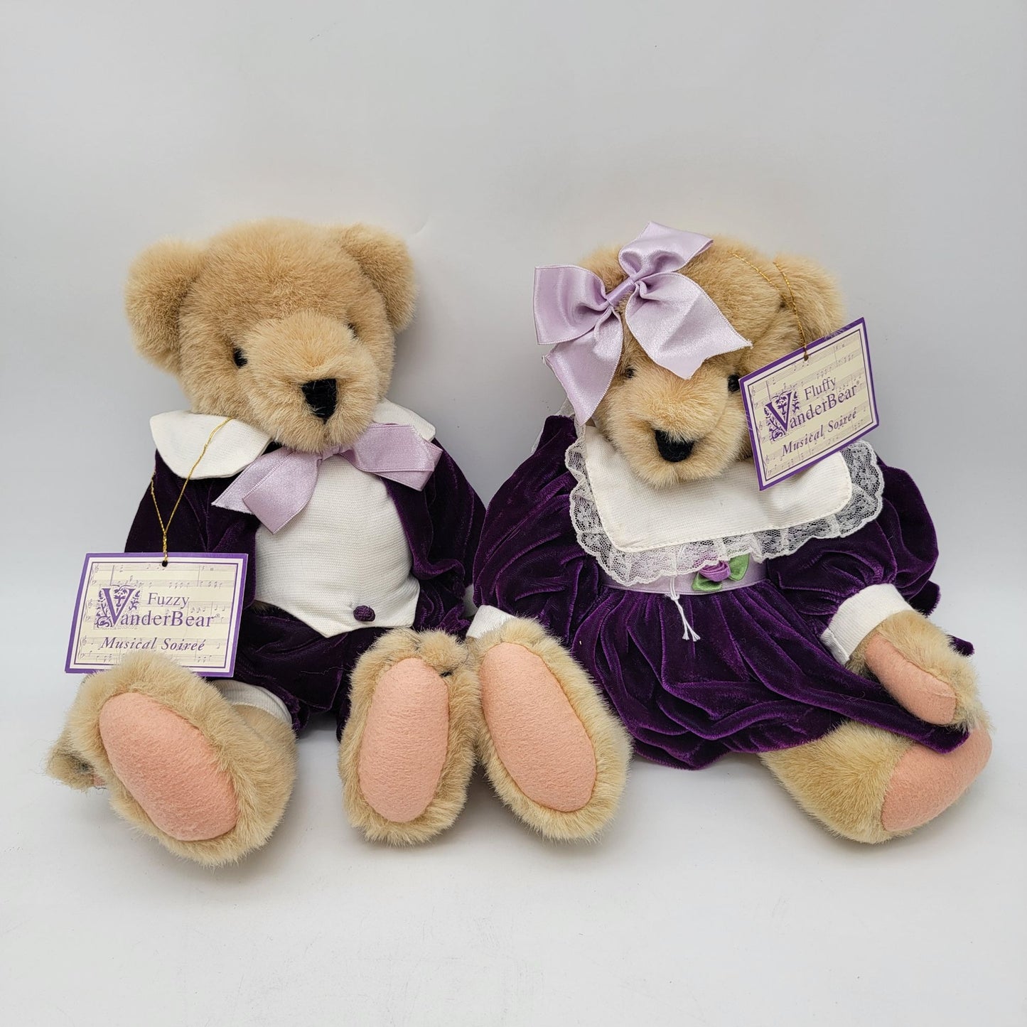 Vintage Muffy VanderBear Musical Soirée Teddy Bear Family