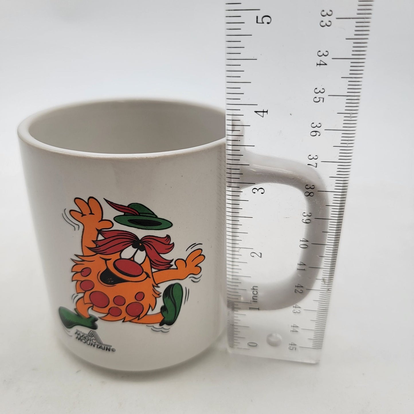 Vintage Six Flags Magic Mountain Bloop The Troll Mug