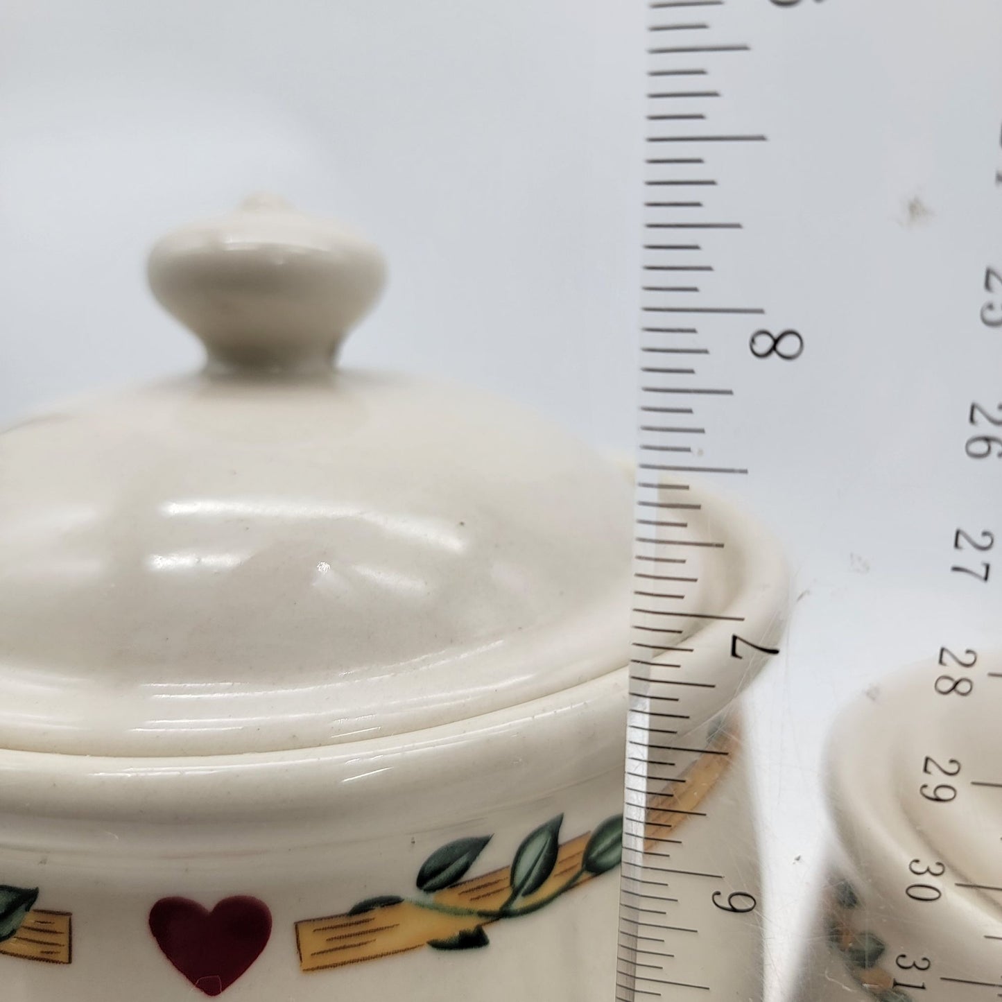 Thomson Pottery Country Birdhouse Canister Set Of 2