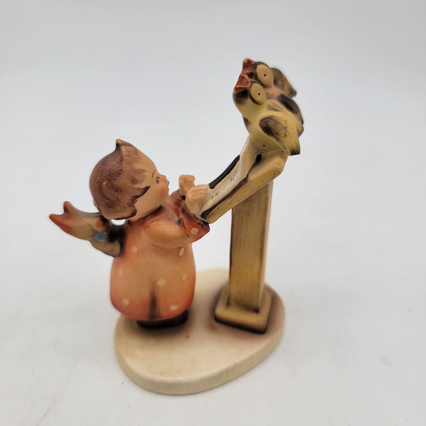 Goebel Hummel #169 Bird Duet Angel Figurine Full Bee Mark