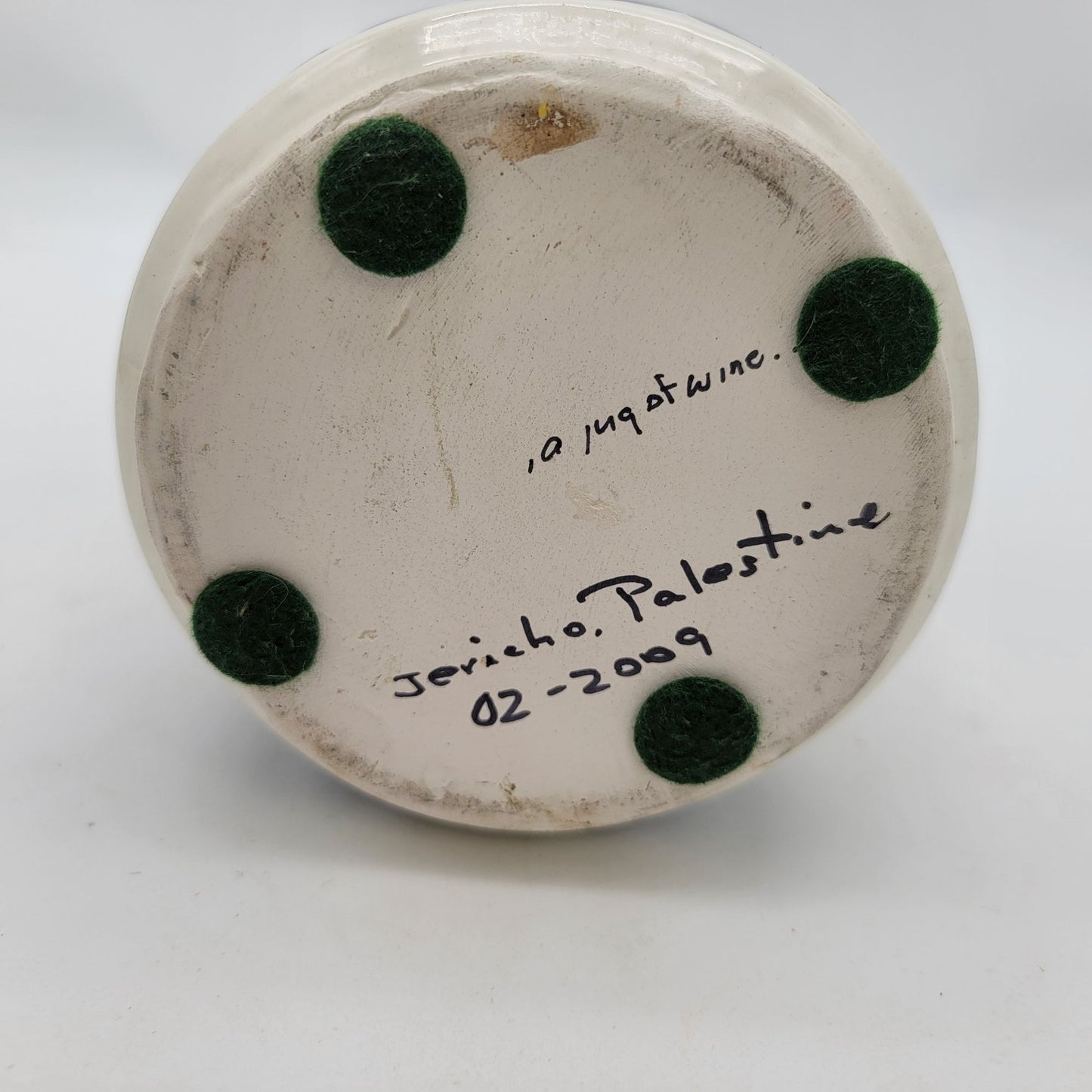 Hand-Painted Jericho Vase Mosaic Design