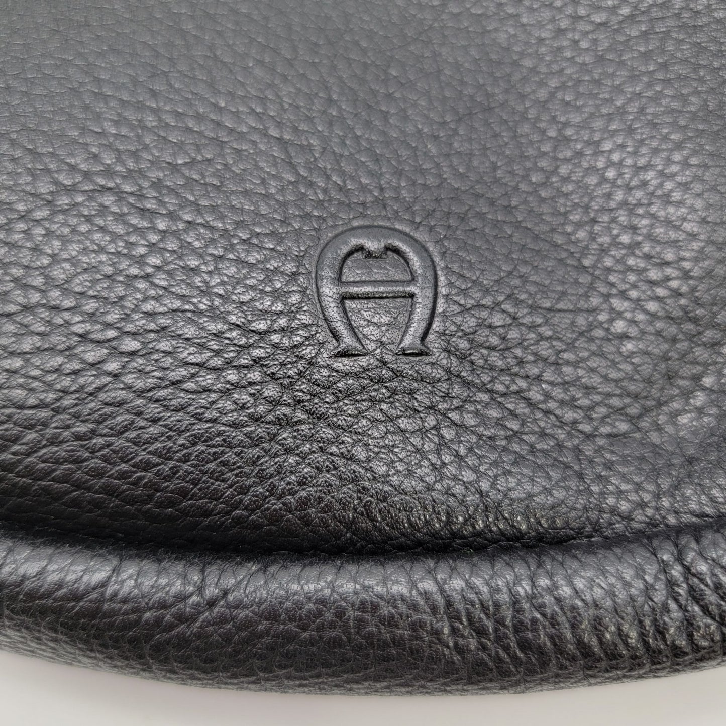 Etienne Aigner Black Leather Crossbody Bag